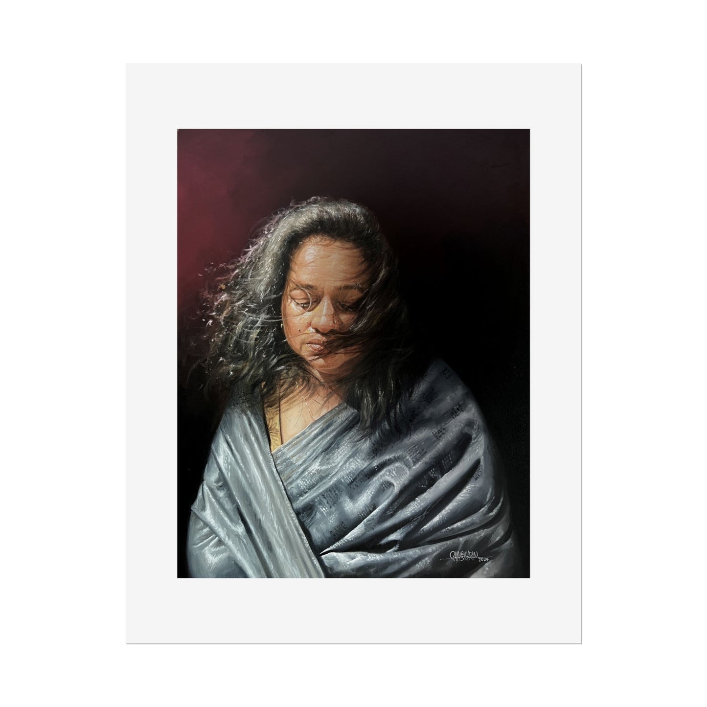 Tempest by Rajasekharan Parameswaran Wall Art Print