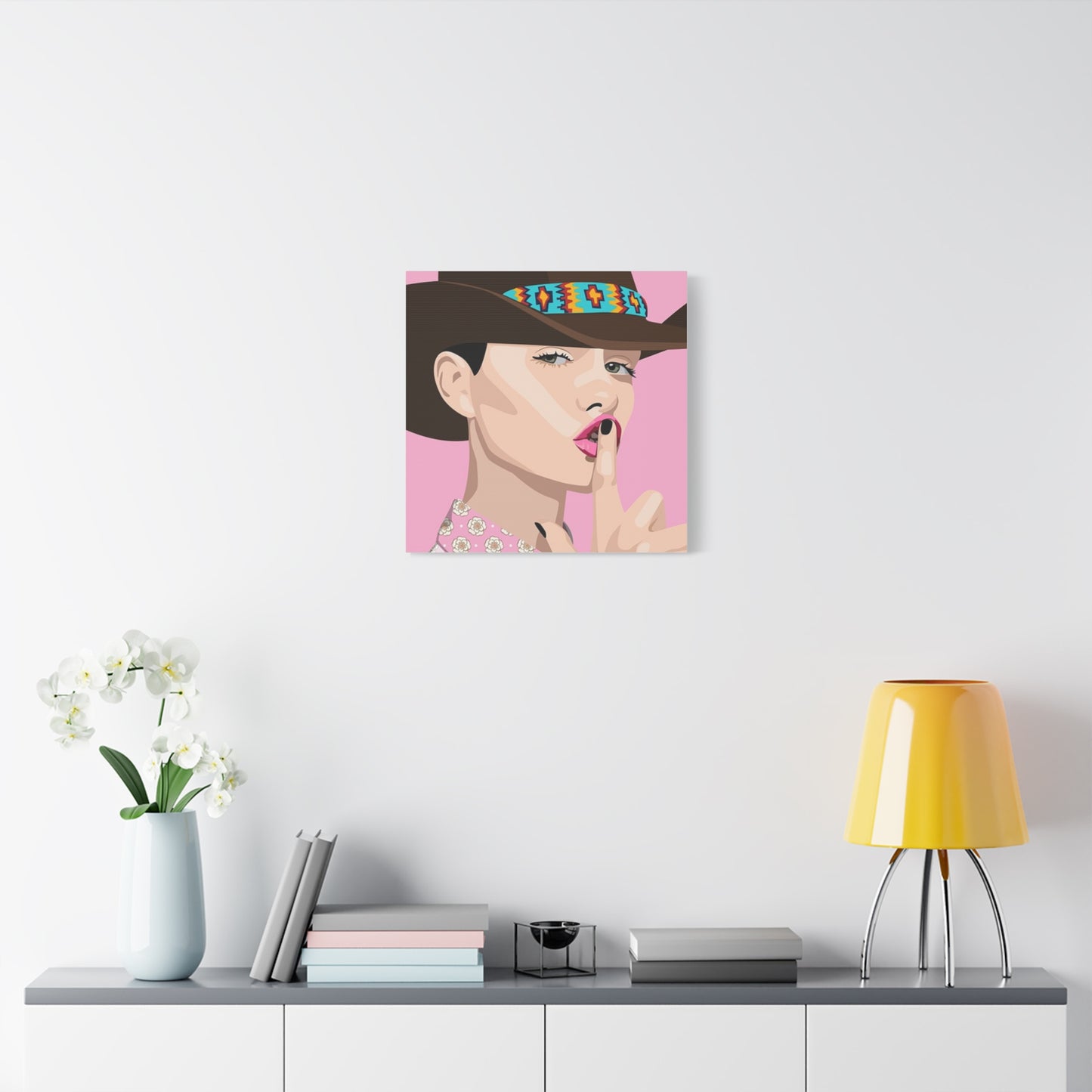 Vivid 63 by Orit Fuchs Canvas Wall Art Matte Stretched