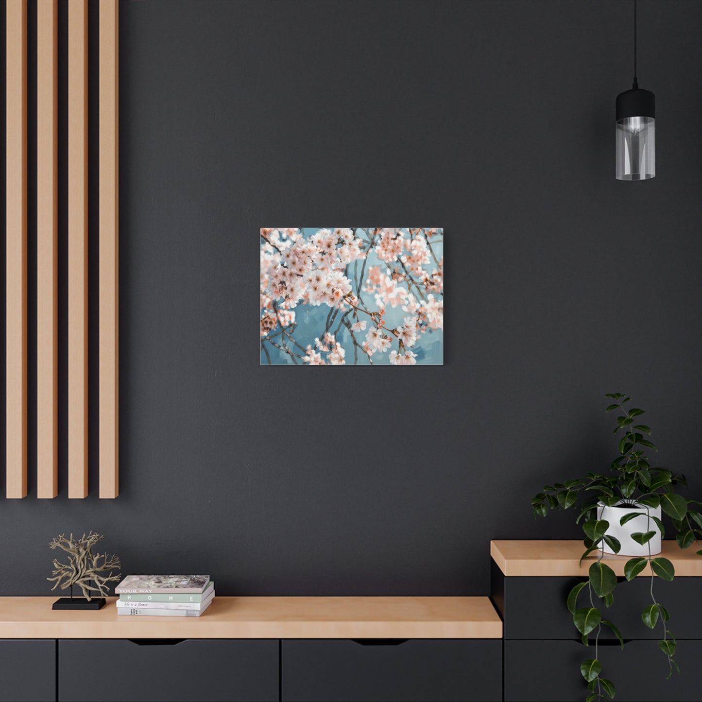 Cherry Blossom Matte Canvas Wall Art – Stretched 1.25"