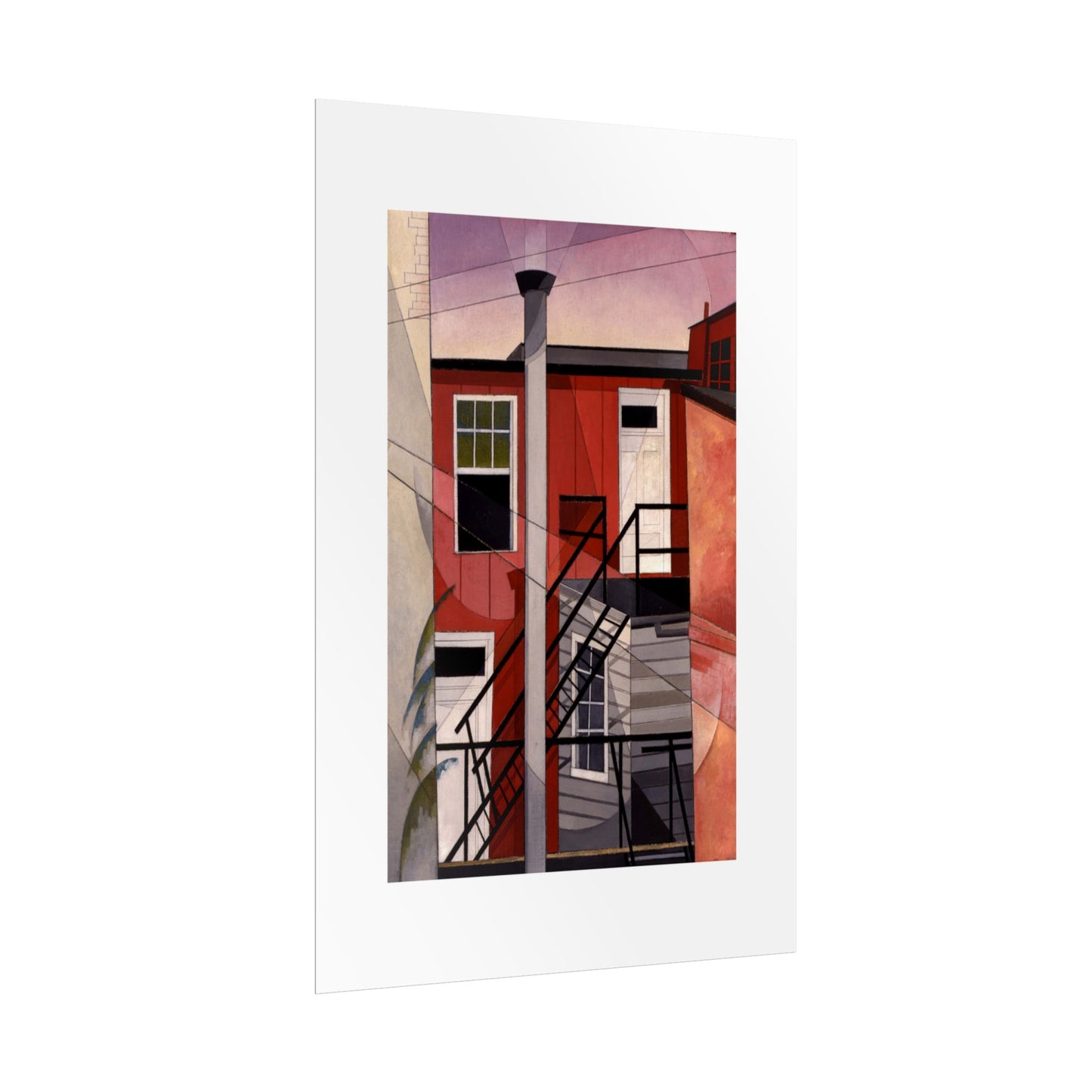 Modern Conveniences by Charles Demuth Wall Art Print
