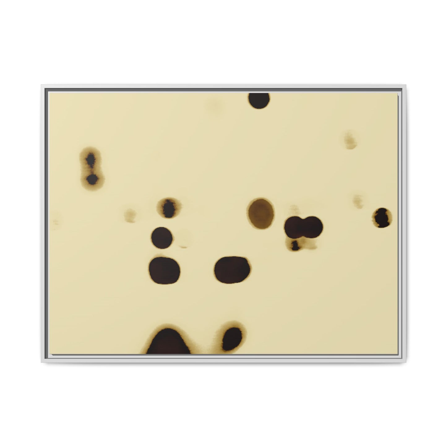 People Communicating by Unknown Abstract Framed Minimalist Wall Art Print