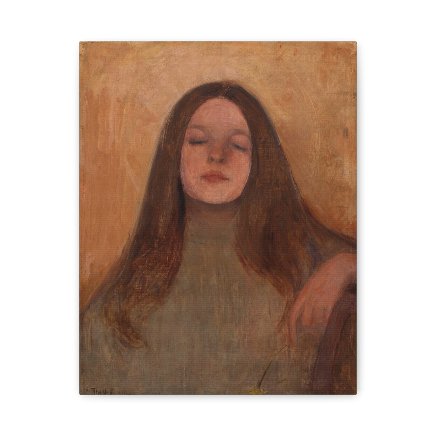 Thyra Elisabeth by Ellen Thesleff Matte Canvas Wall Art Print