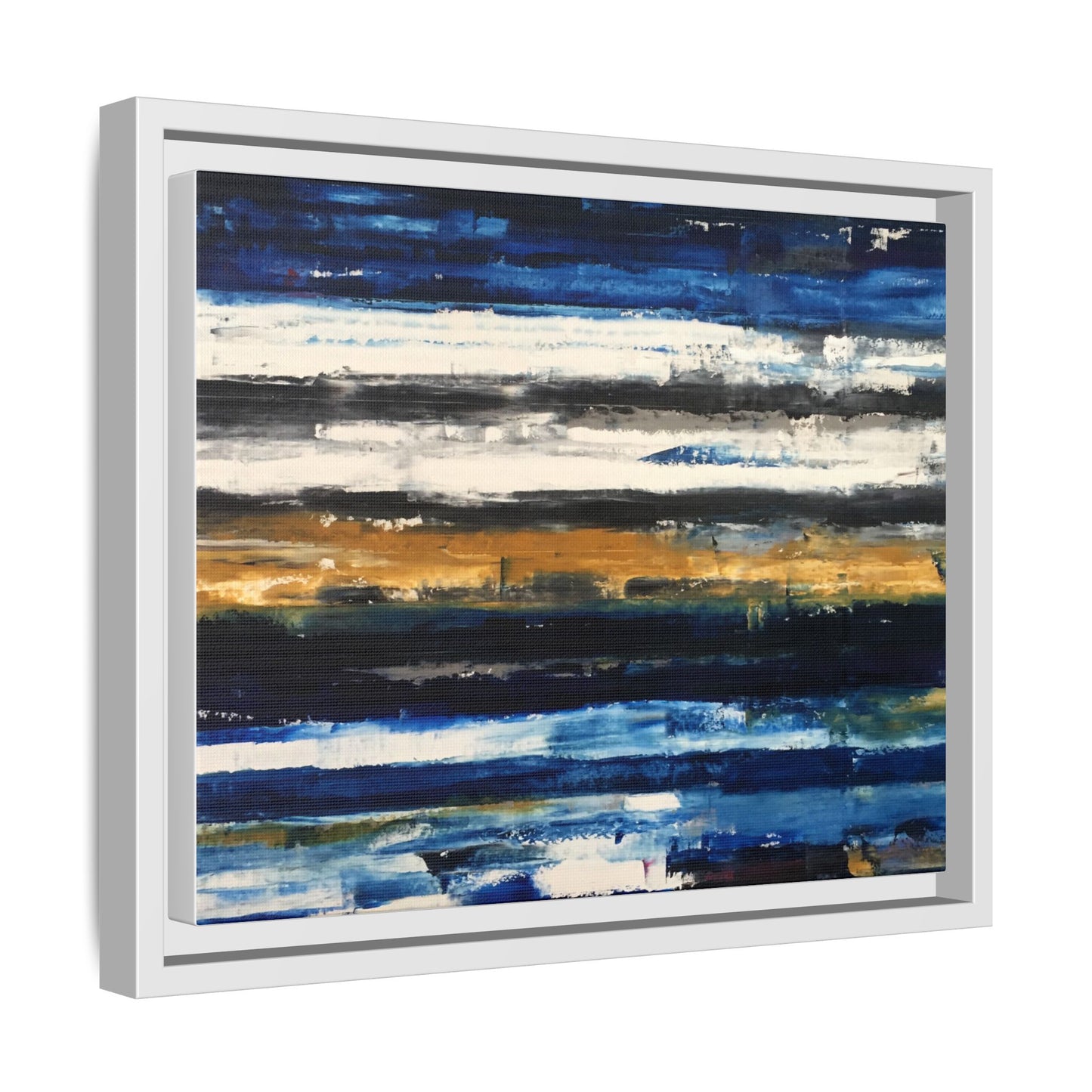 Tiny Buddha by Todd Williamson Framed Matte Canvas Abstract  Wall Art