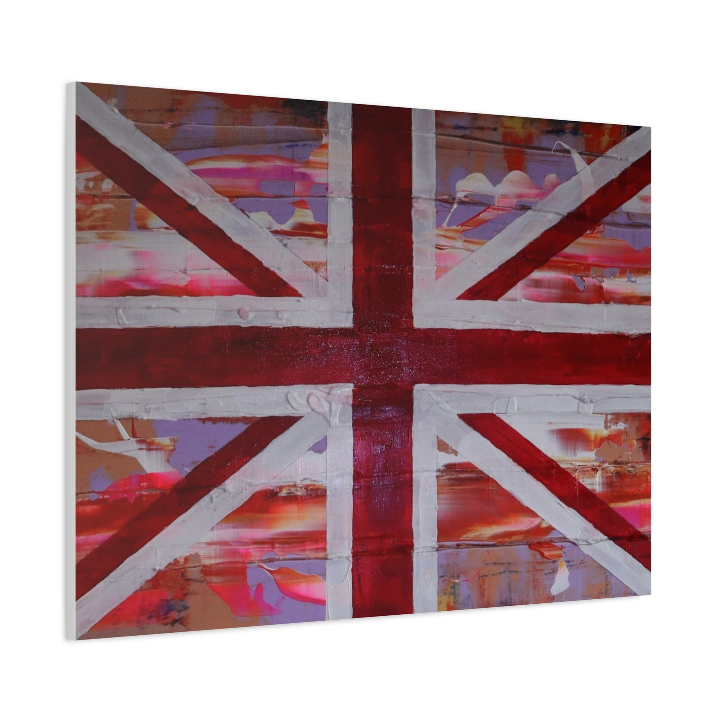Union Jack is back! by Norman Barrett Matte Canvas Wall Art