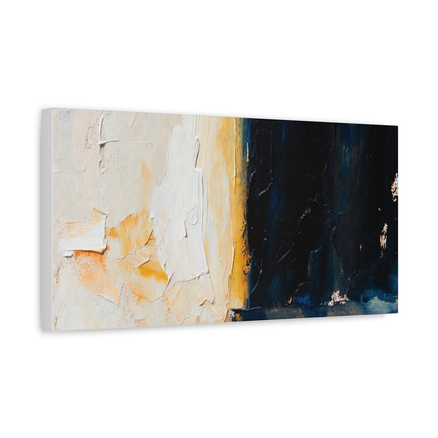 Abstract Coastal Light Matte Canvas Print — Stretched 1.25"