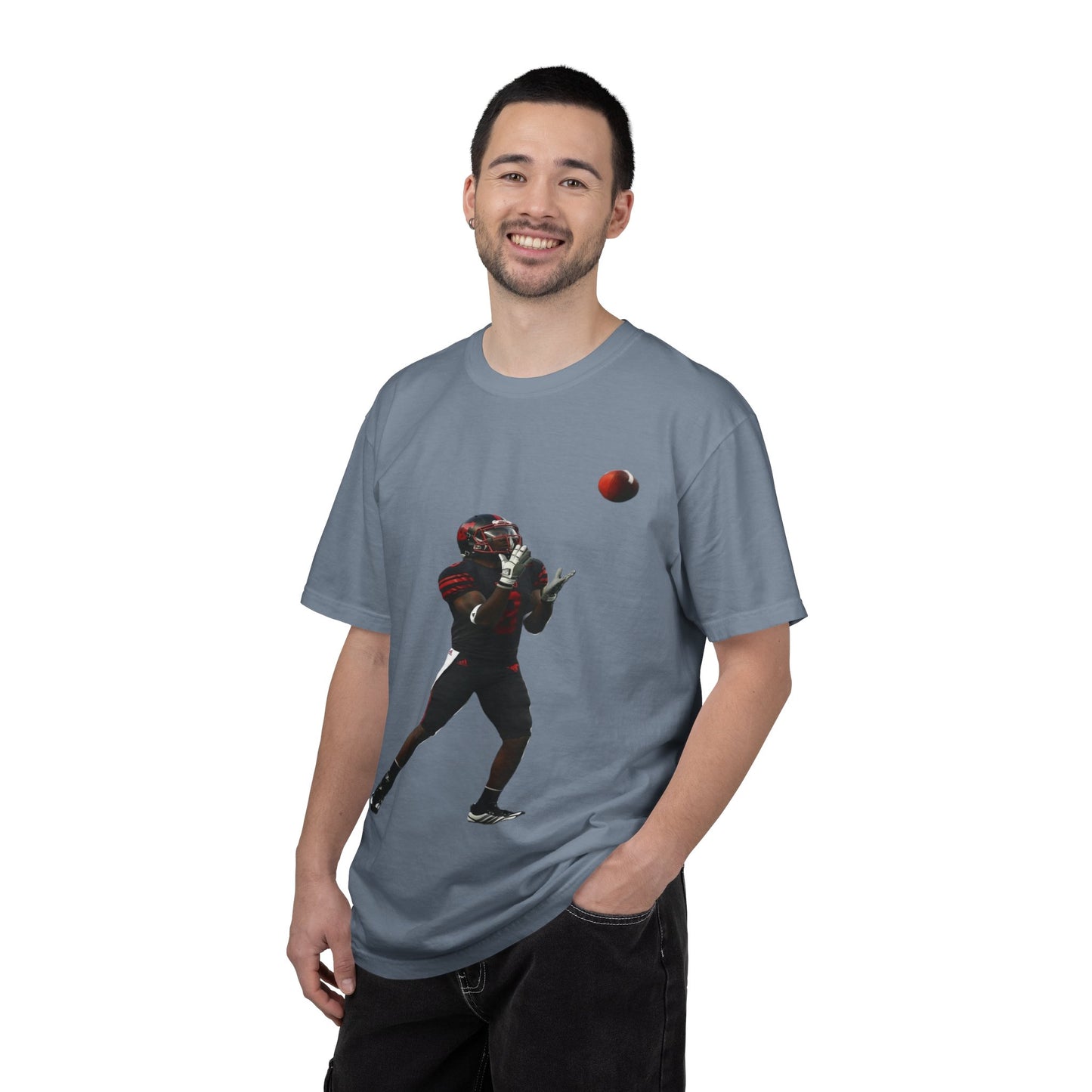 Football Player Catch T-Shirt