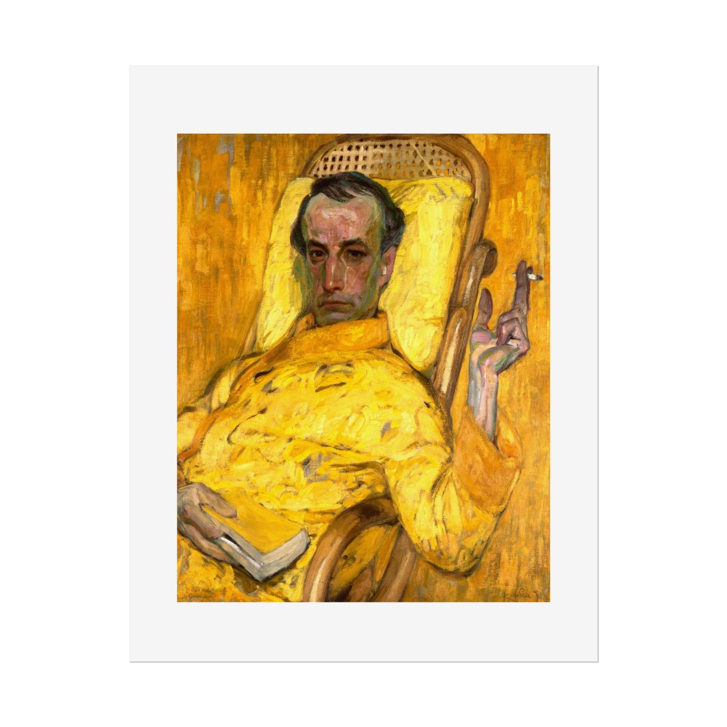 The Yellow Scale by František Kupka Wall Art Print