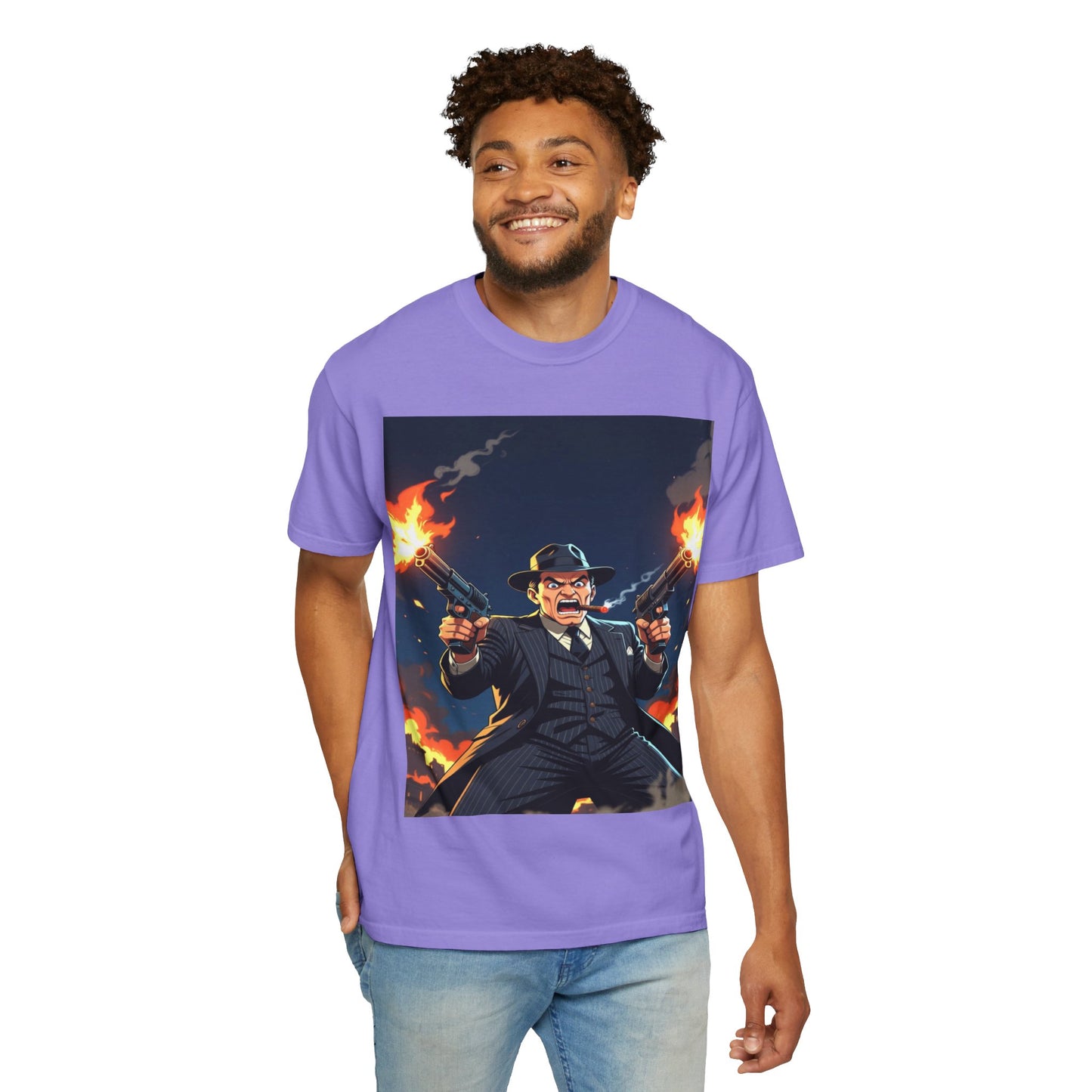 Gangster T‑Shirt — Vintage Outlaw Graphic Tee