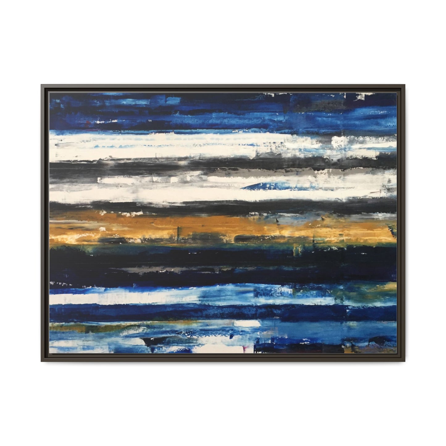 Tiny Buddha by Todd Williamson Framed Matte Canvas Abstract  Wall Art