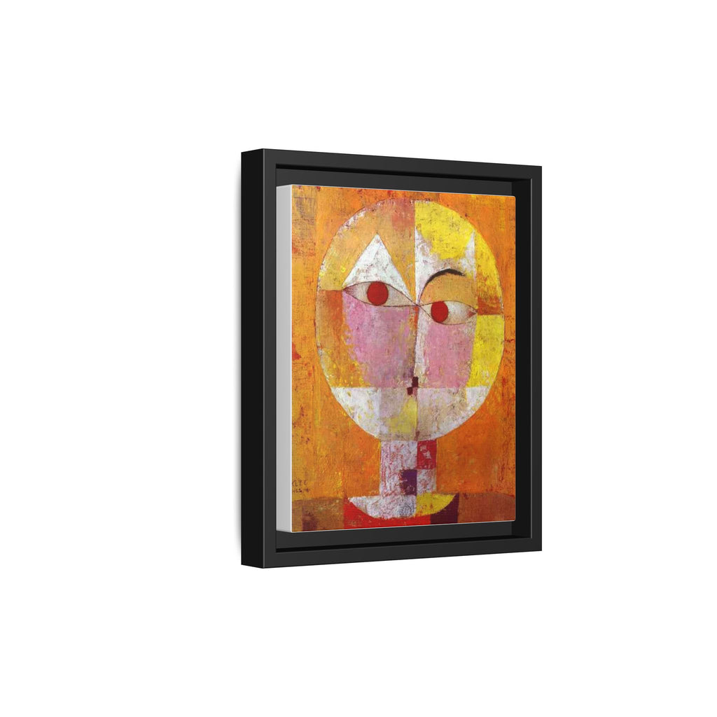 Senecio II by Paul Klee Canvas Framed Wall Art Print