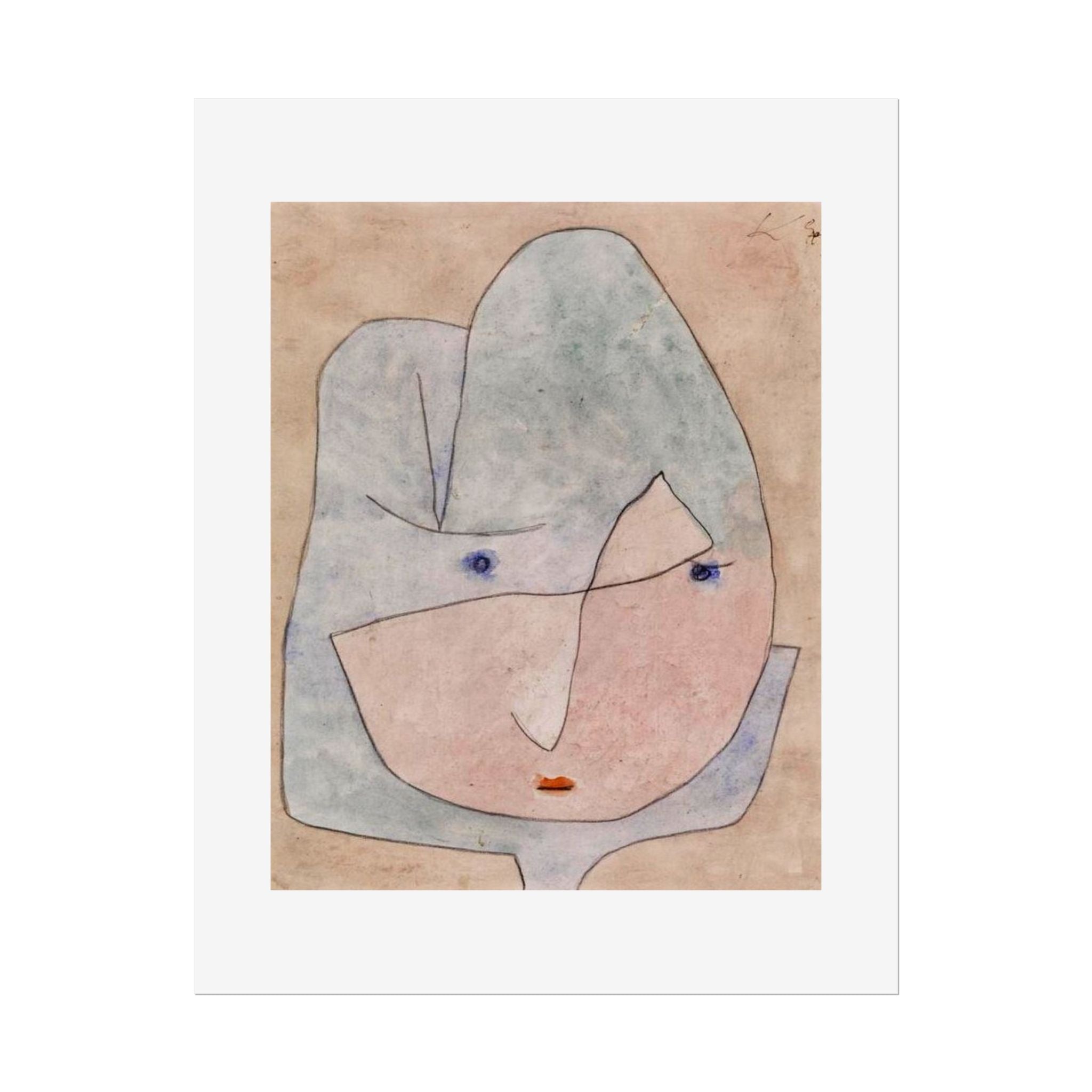 This Bloom is About to Wither by Paul Klee Wall Art Print