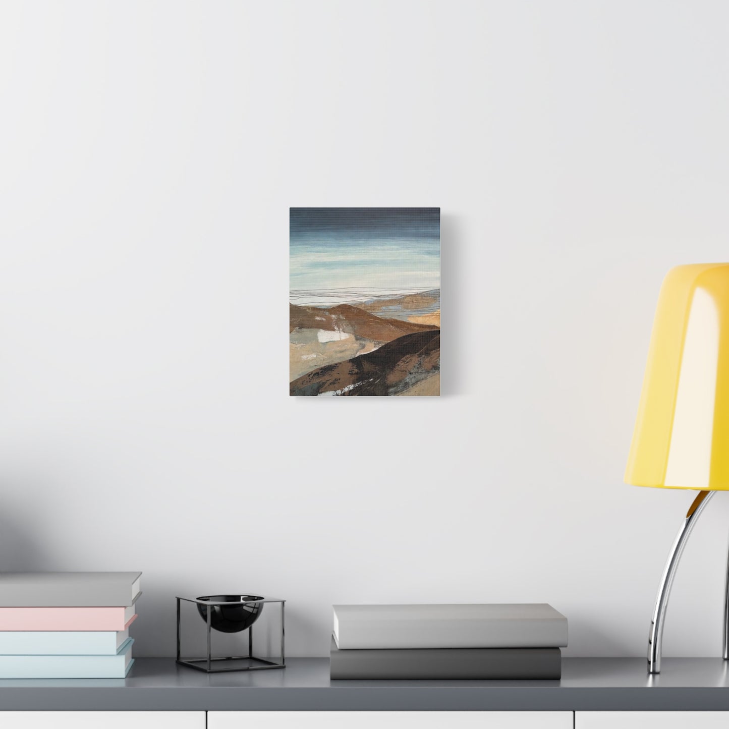 Abstract Landscape Matte Canvas Wall Art — Stretched 1.25"