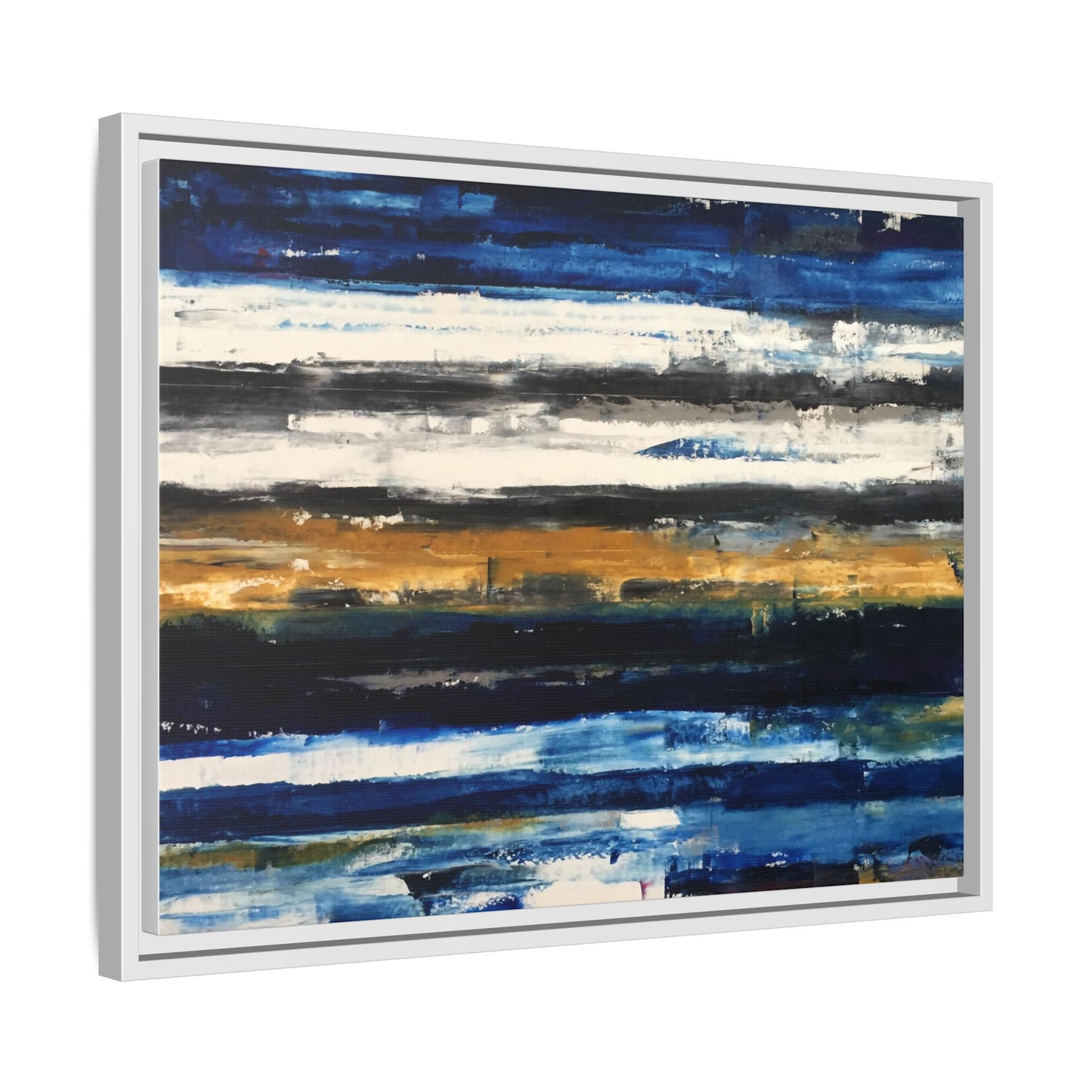 Tiny Buddha by Todd Williamson Framed Matte Canvas Abstract  Wall Art