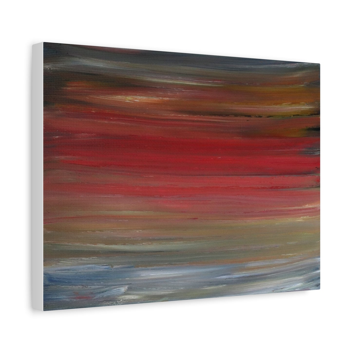Misty morning by Norman Barrett Matte Canvas Print Wall Art