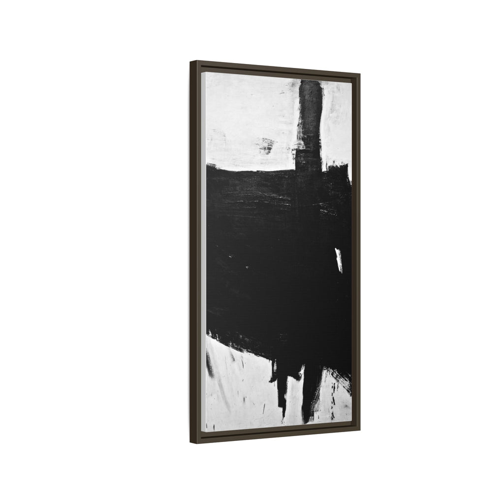 Sabra by Franz Kline Abstract Matte Canvas Framed Wall Art Print