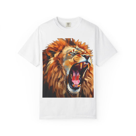 Roaring Lion T-Shirt Bold Wildlife Graphic Tee