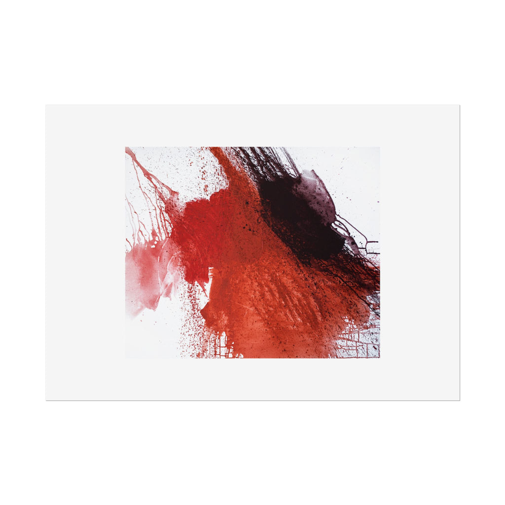 Flame by Natalija Miladinovic Wall Art Print