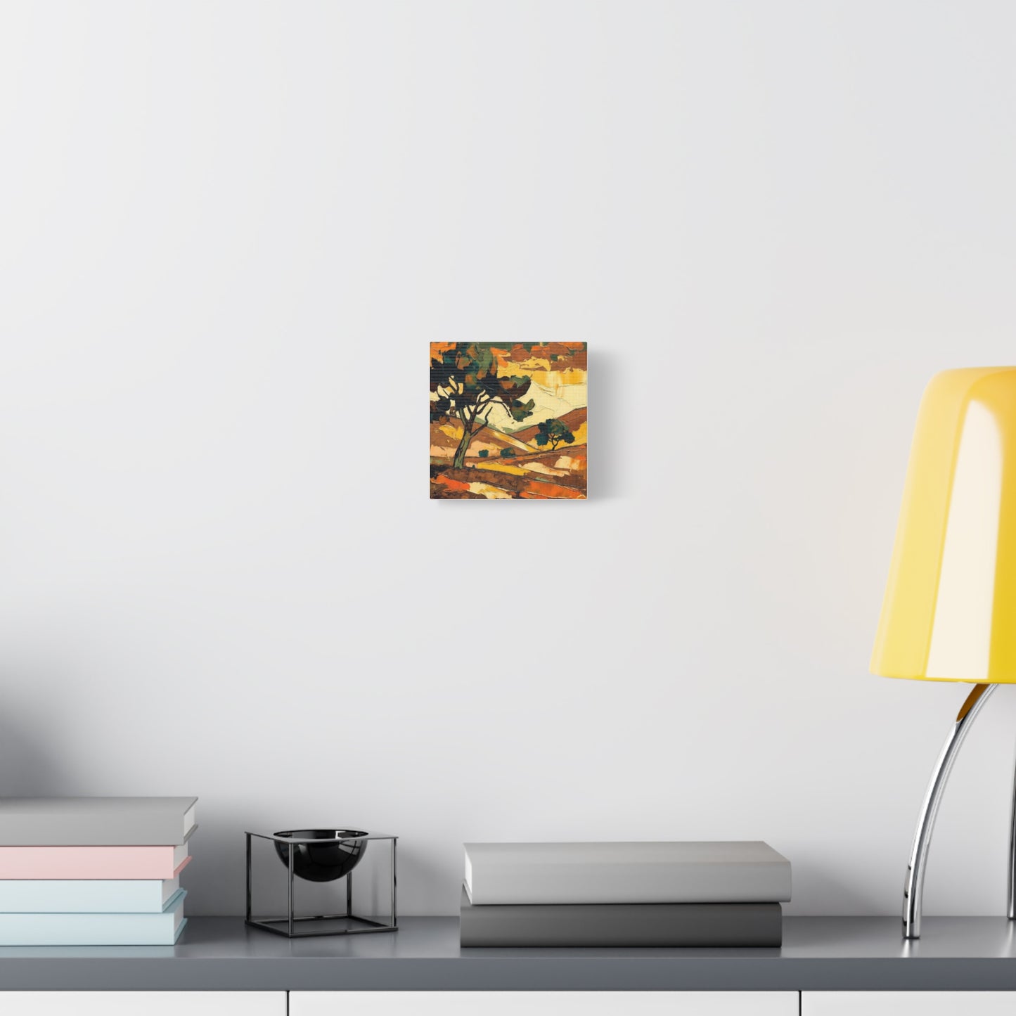 Abstract Autumn Landscape Canvas