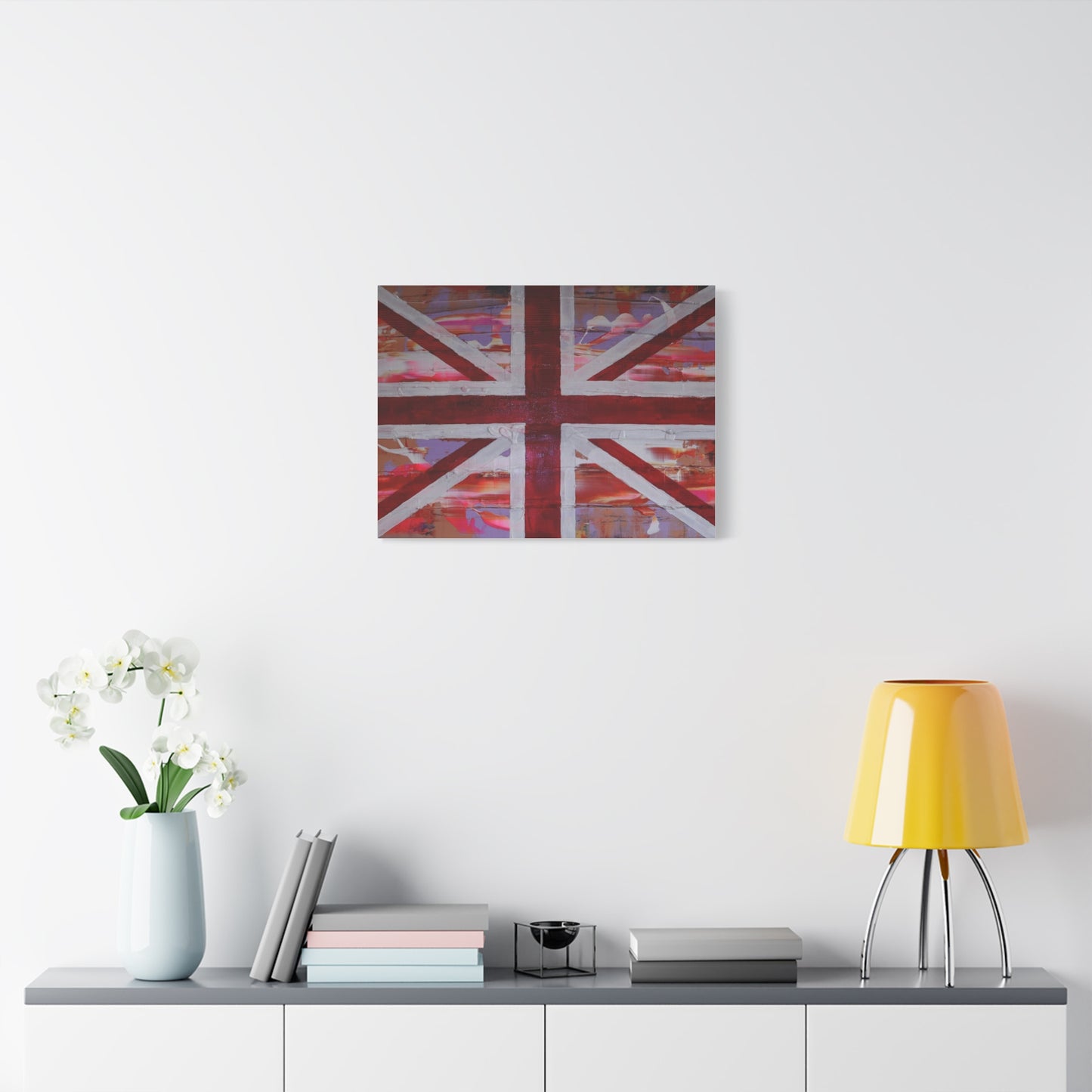 Union Jack is back! by Norman Barrett Matte Canvas Wall Art