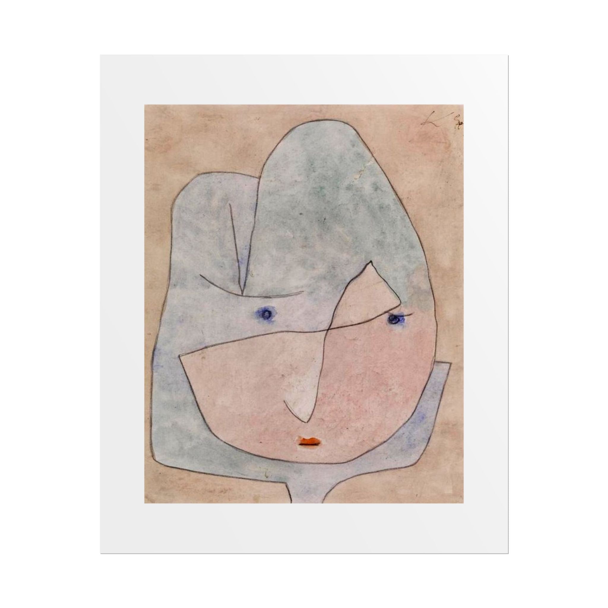 This Bloom is About to Wither by Paul Klee Wall Art Print