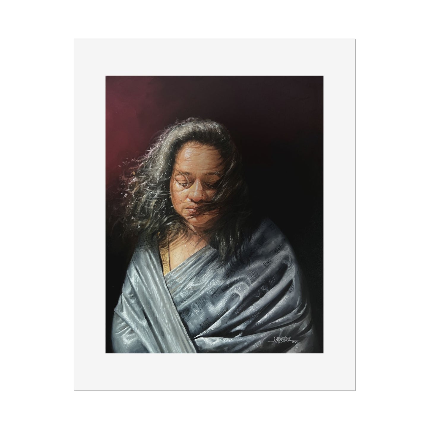 Tempest by Rajasekharan Parameswaran Wall Art Print