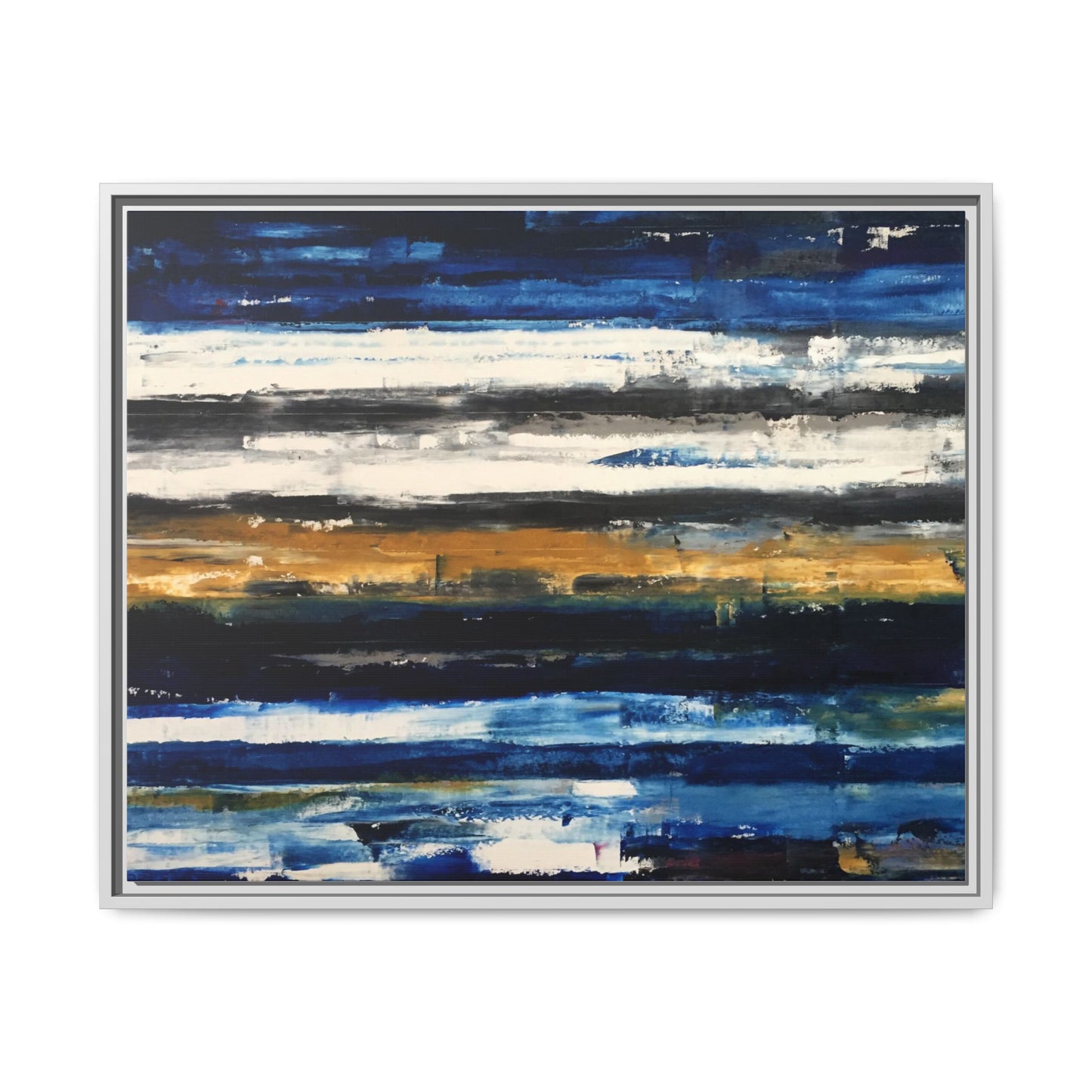 Tiny Buddha by Todd Williamson Framed Matte Canvas Abstract  Wall Art