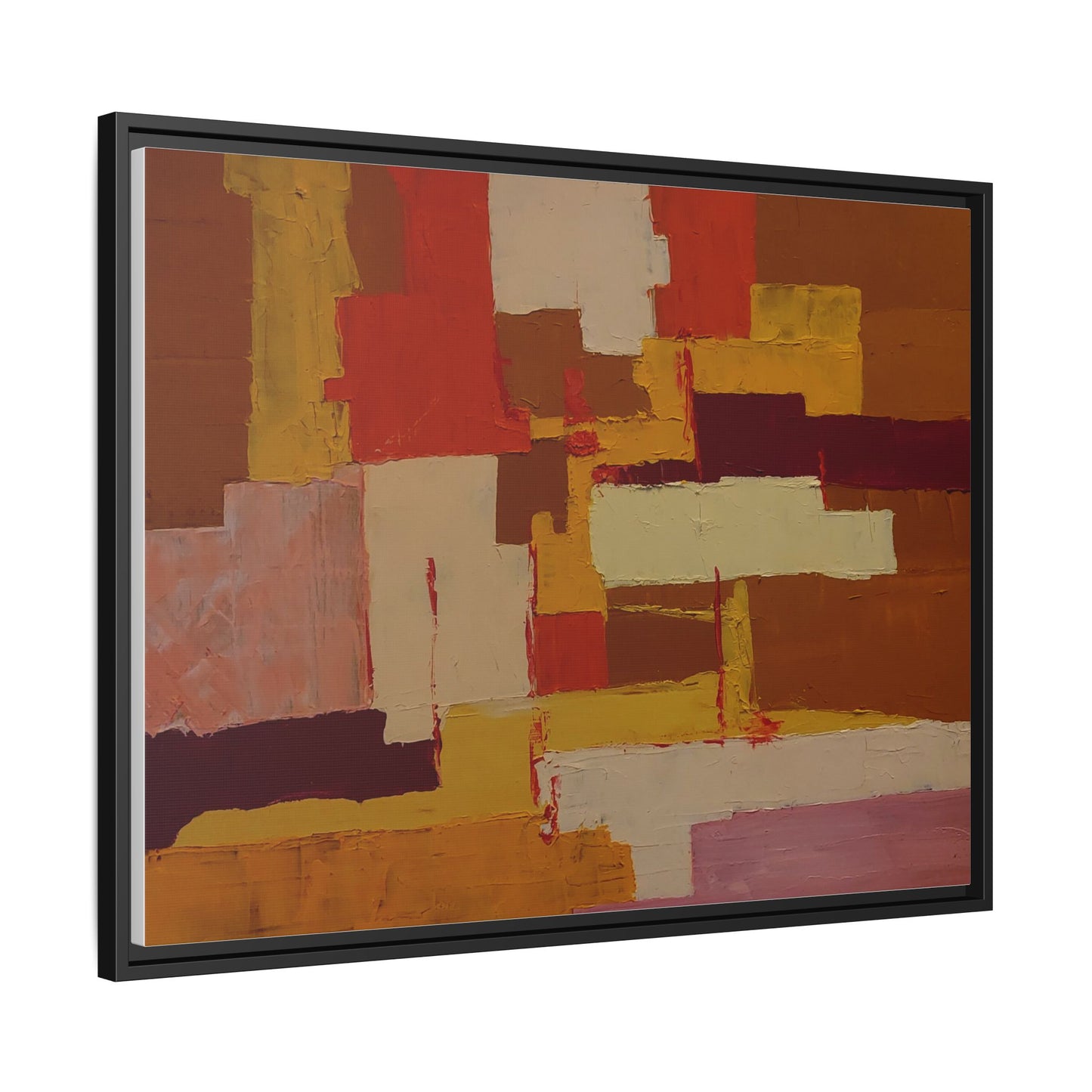 Tableau Confusion by Nicolae Calancea Framed Canvas Wall Art Print