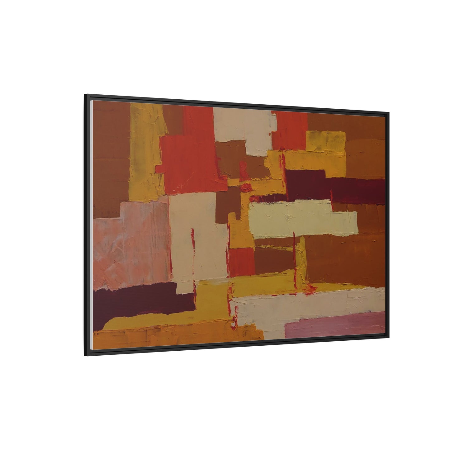Tableau Confusion by Nicolae Calancea Framed Canvas Wall Art Print
