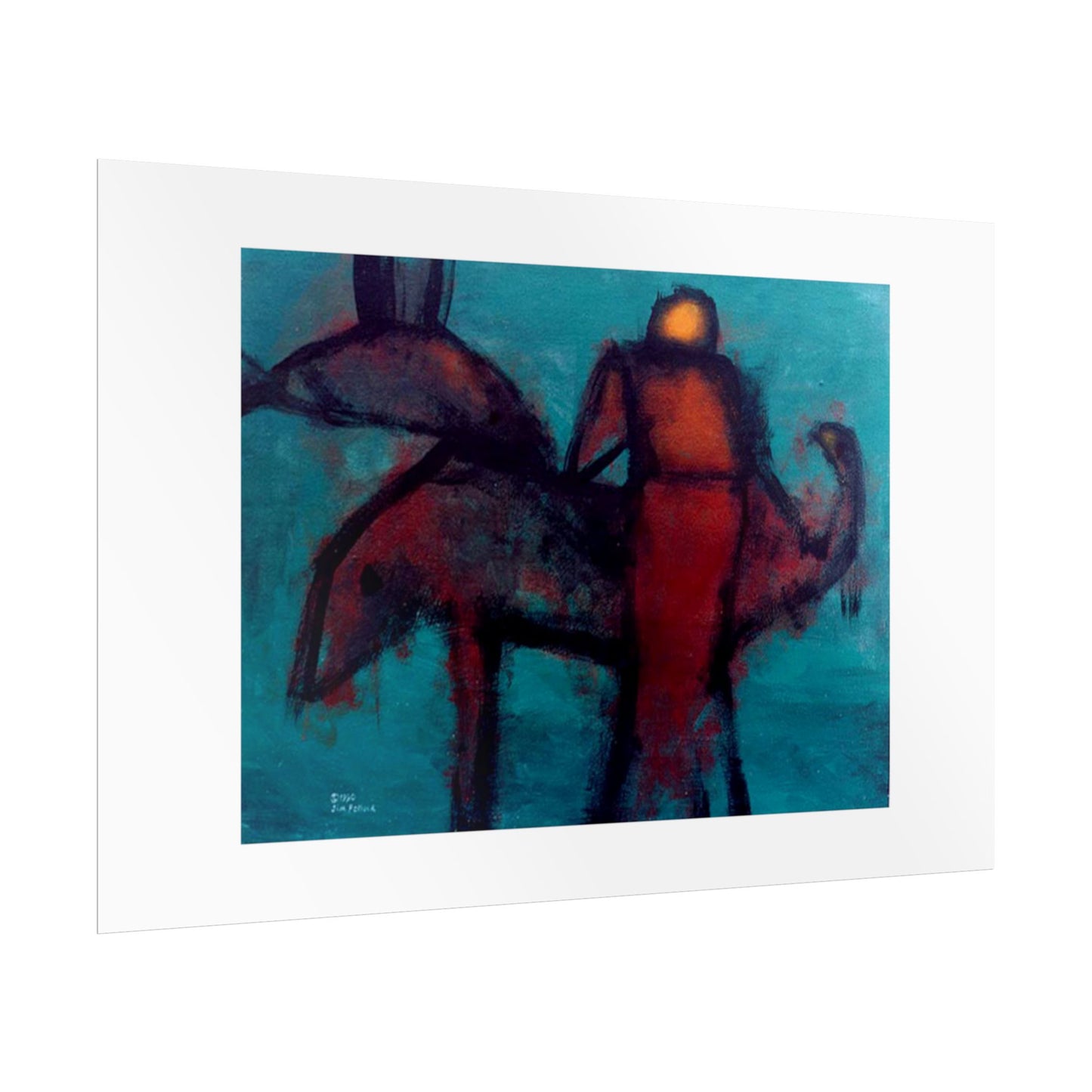 Dominion (Acrylic) by James Pollock Wall Art Print