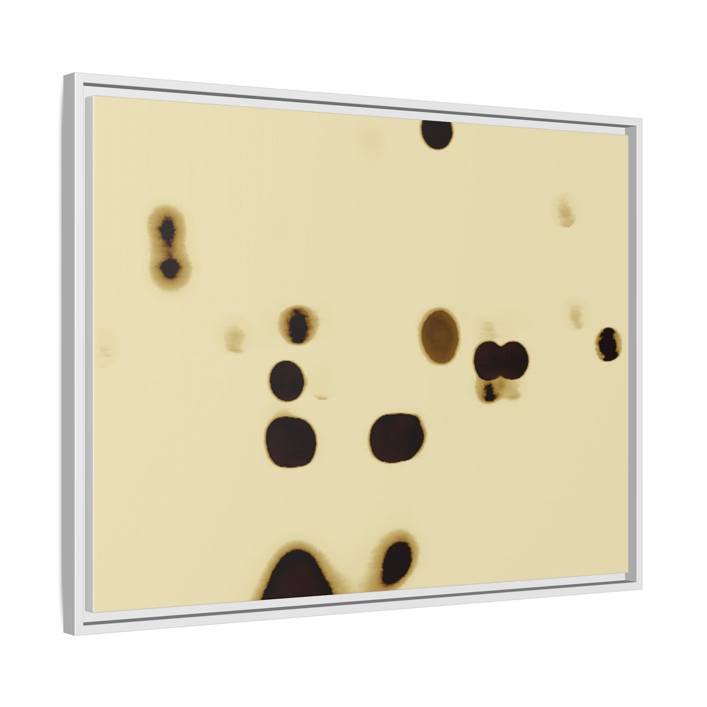 People Communicating by Unknown Abstract Framed Minimalist Wall Art Print