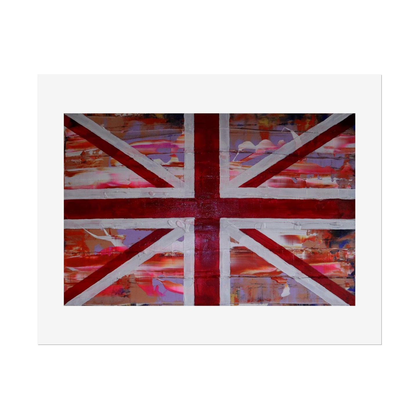 Union Jack is back! by Norman Barrett Wall Art Print