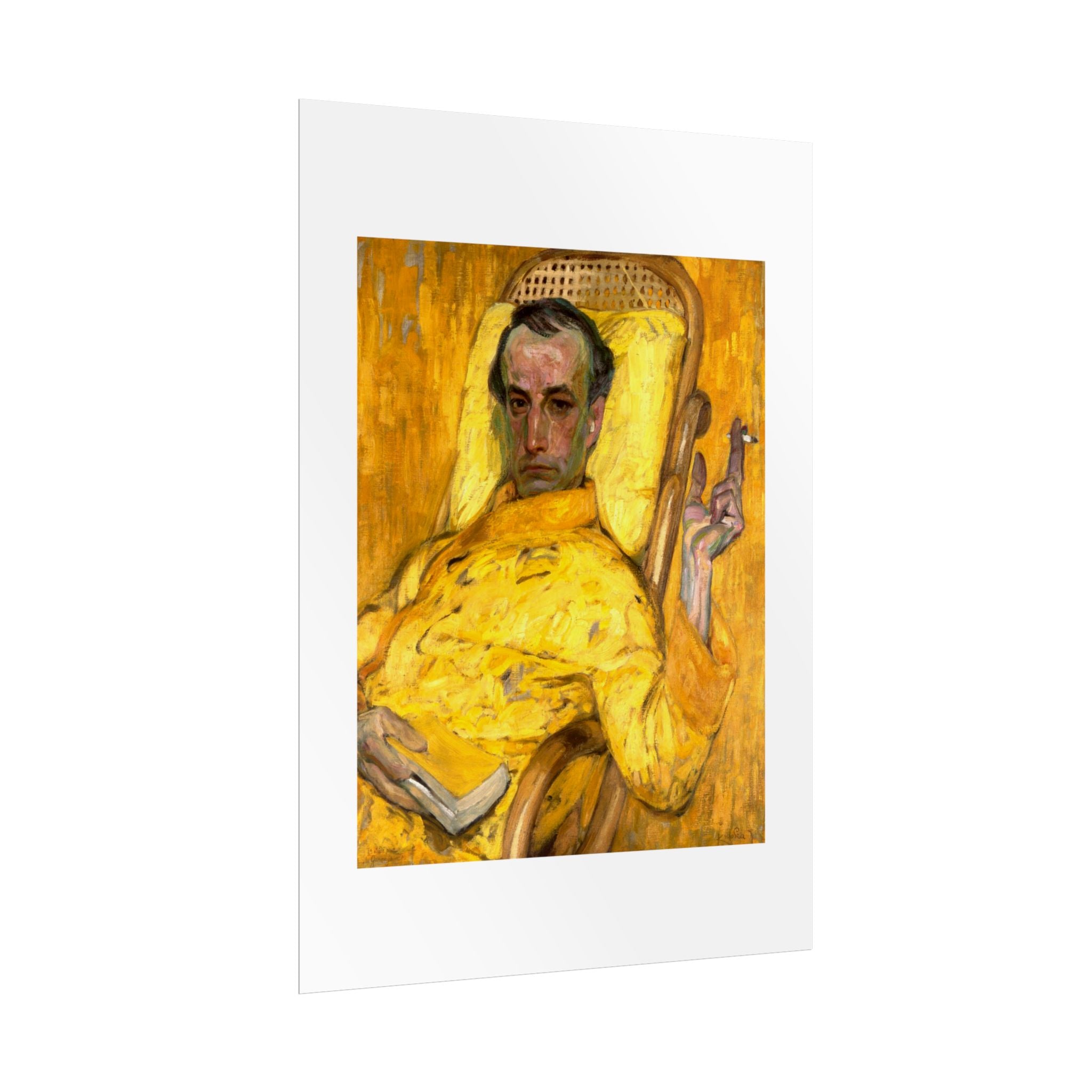 The Yellow Scale by František Kupka Wall Art Print