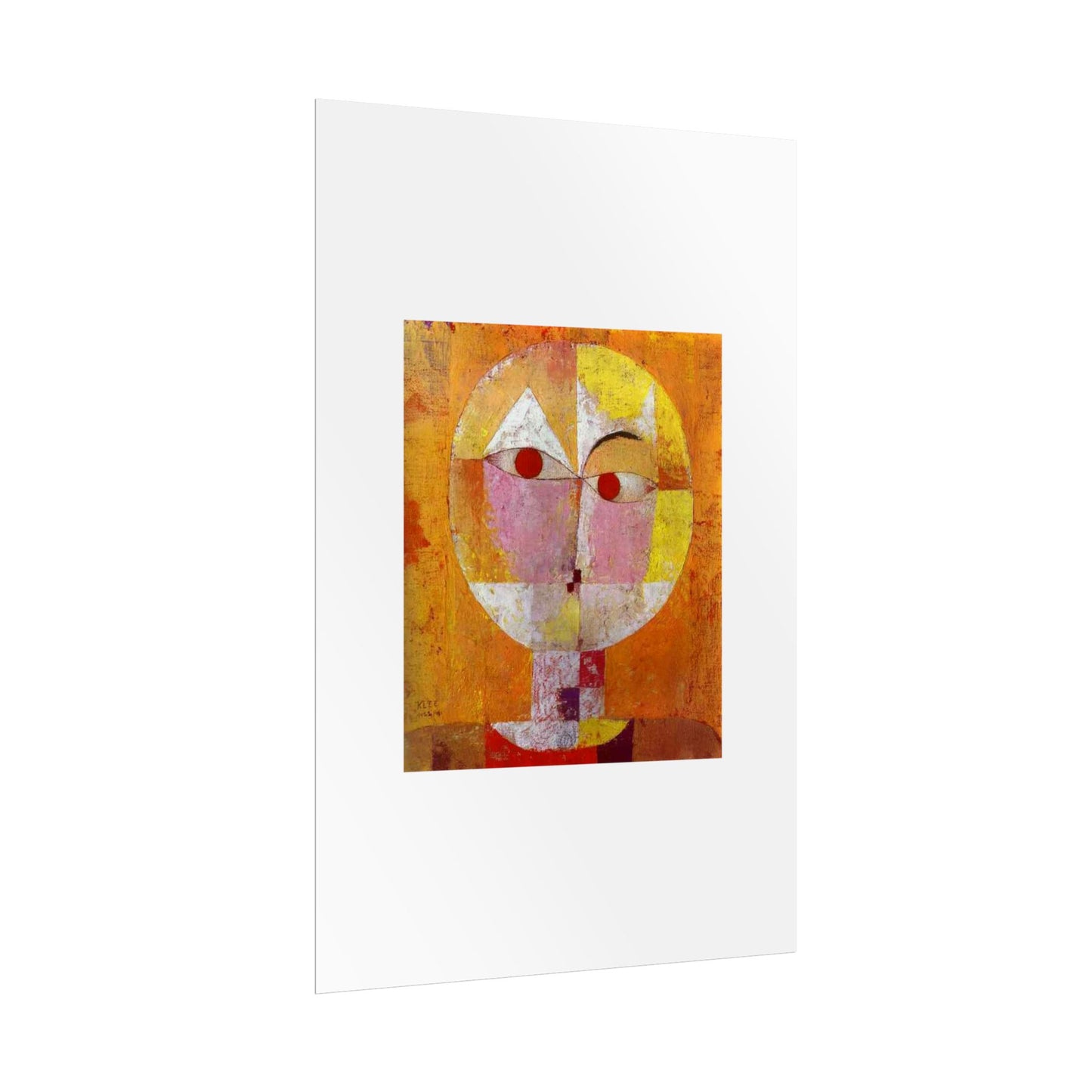 Senecio II by Paul Klee Wall Art Print
