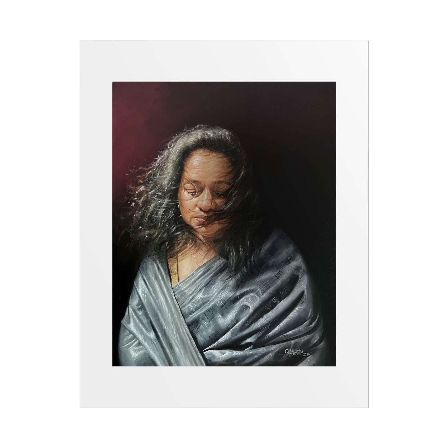 Tempest by Rajasekharan Parameswaran Wall Art Print