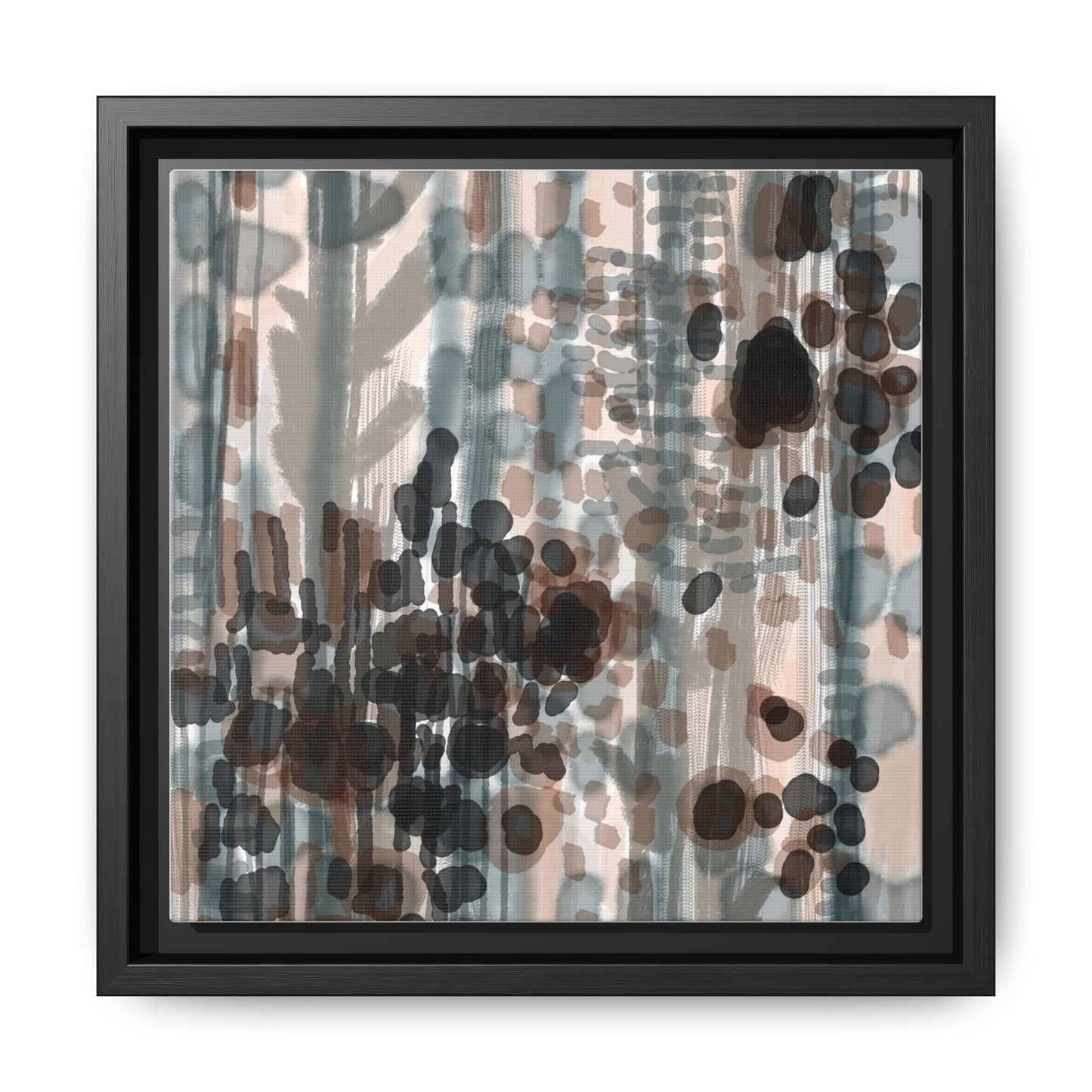 Vleken by an unknown artist Framed Canvas Art