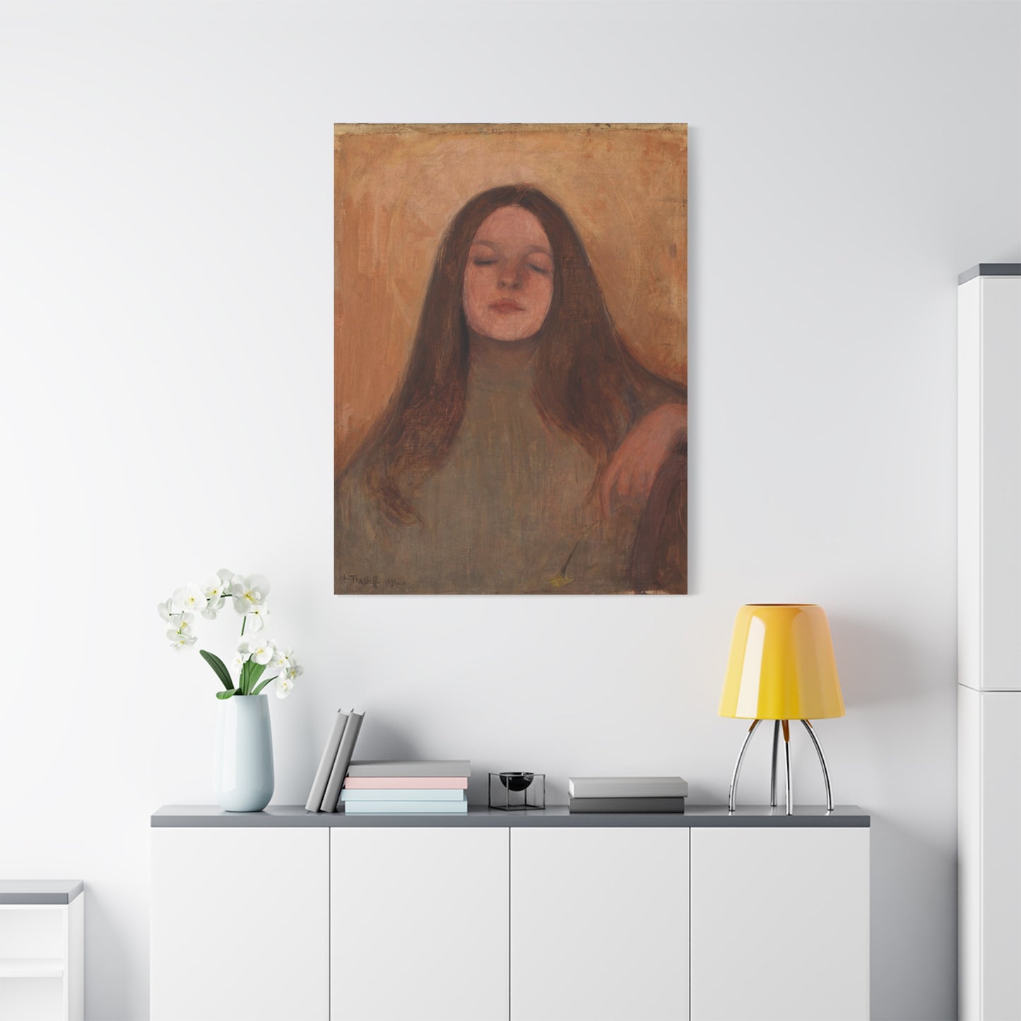 Thyra Elisabeth by Ellen Thesleff Matte Canvas Wall Art Print