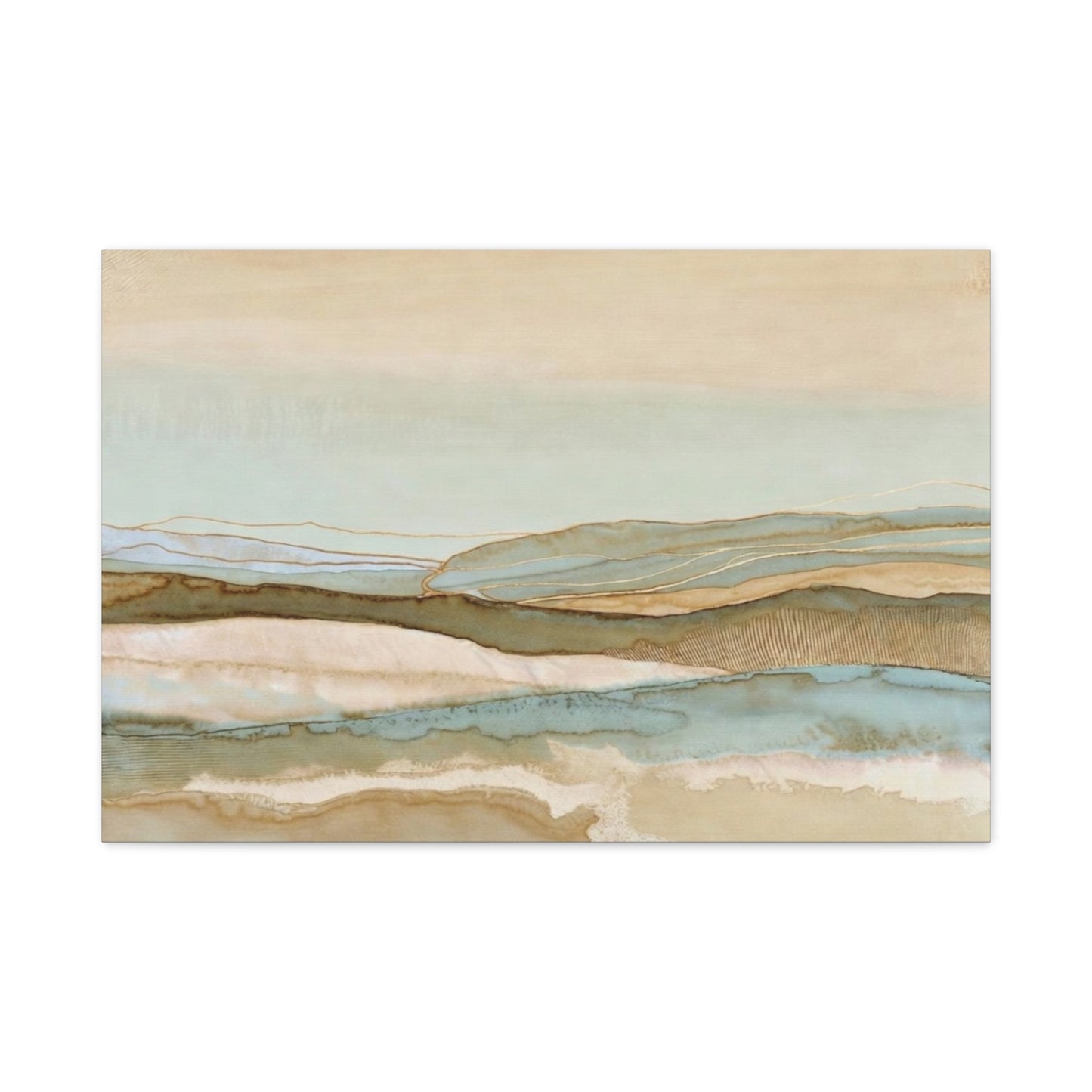 Coastal Abstract Canvas