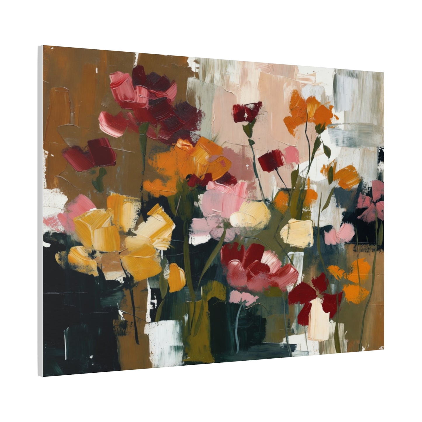 Flowers Matte Canvas, Stretched, 1.25"