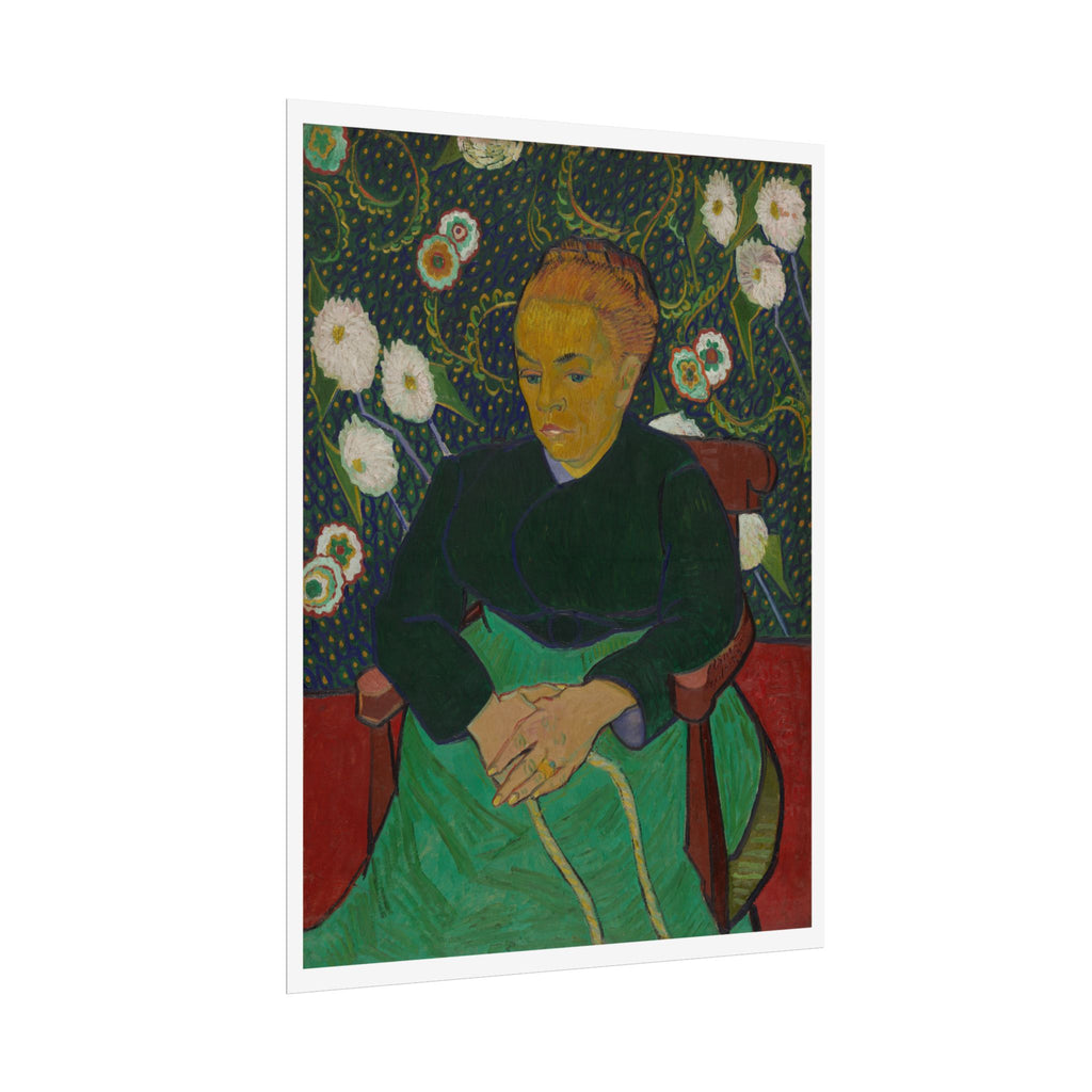 Madame Roulin Rocking the Cradle (La berceuse) by Vincent Van Gogh Wall Art Print