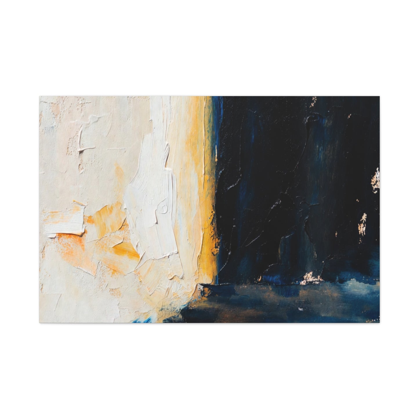 Abstract Coastal Light Matte Canvas Print — Stretched 1.25"