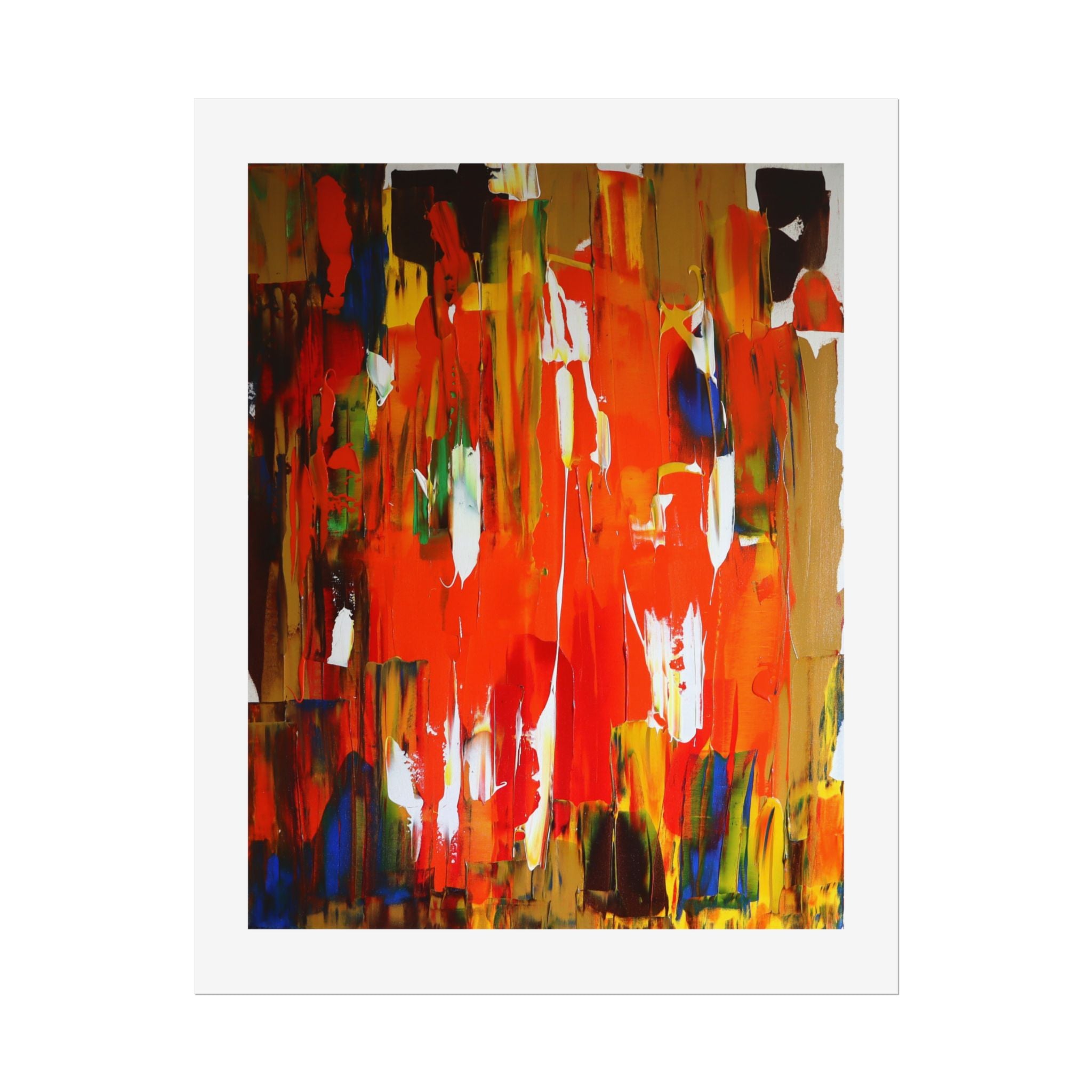 Burn baby burn by Norman Barrett Wall Art Print