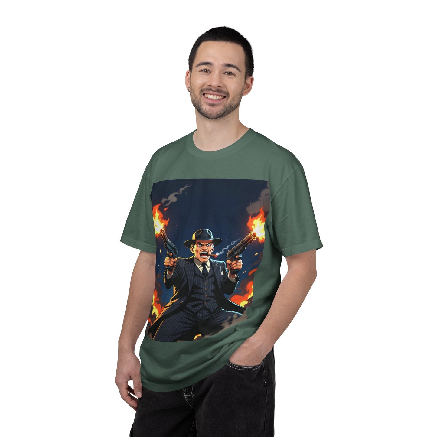 Gangster T‑Shirt — Vintage Outlaw Graphic Tee
