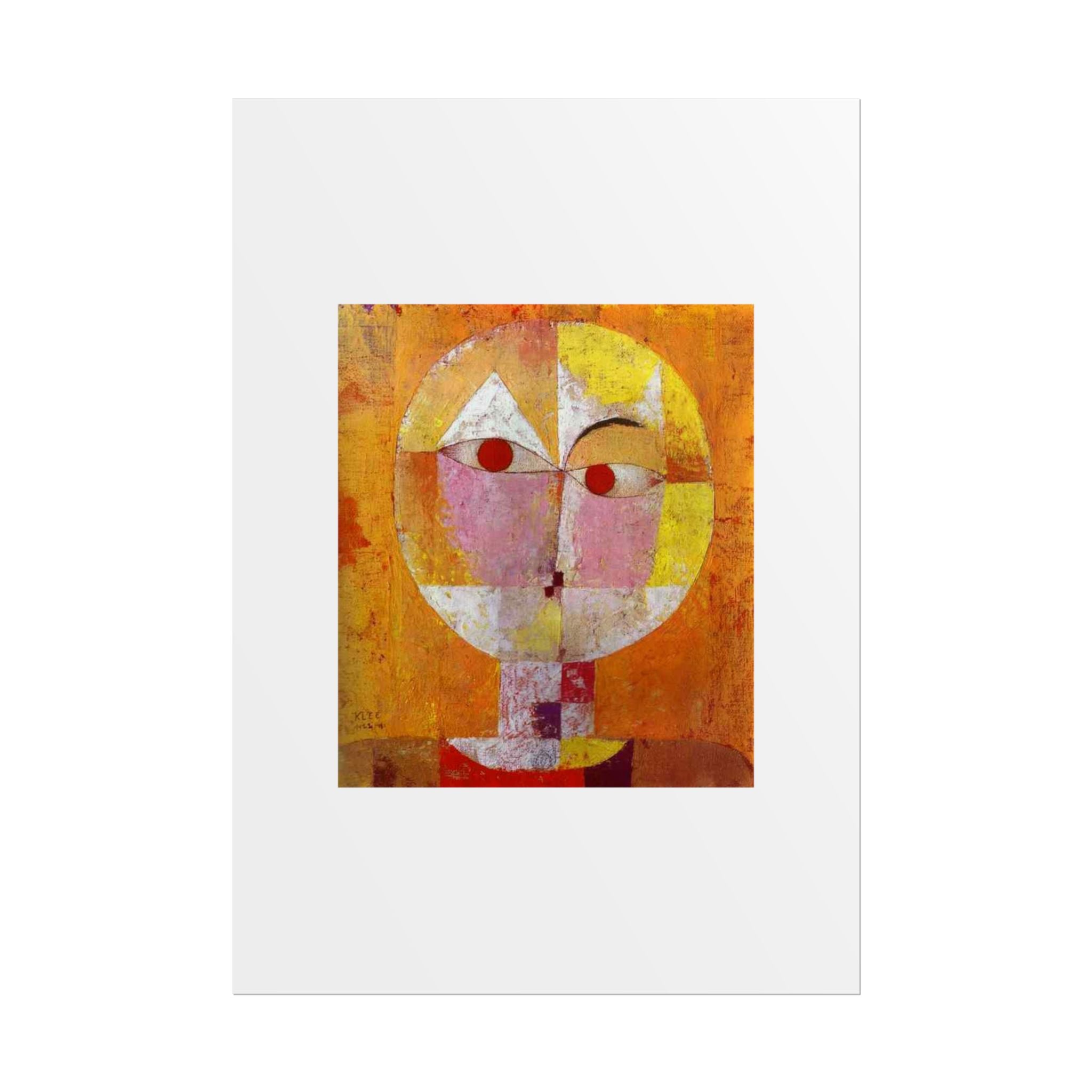 Senecio II by Paul Klee Wall Art Print
