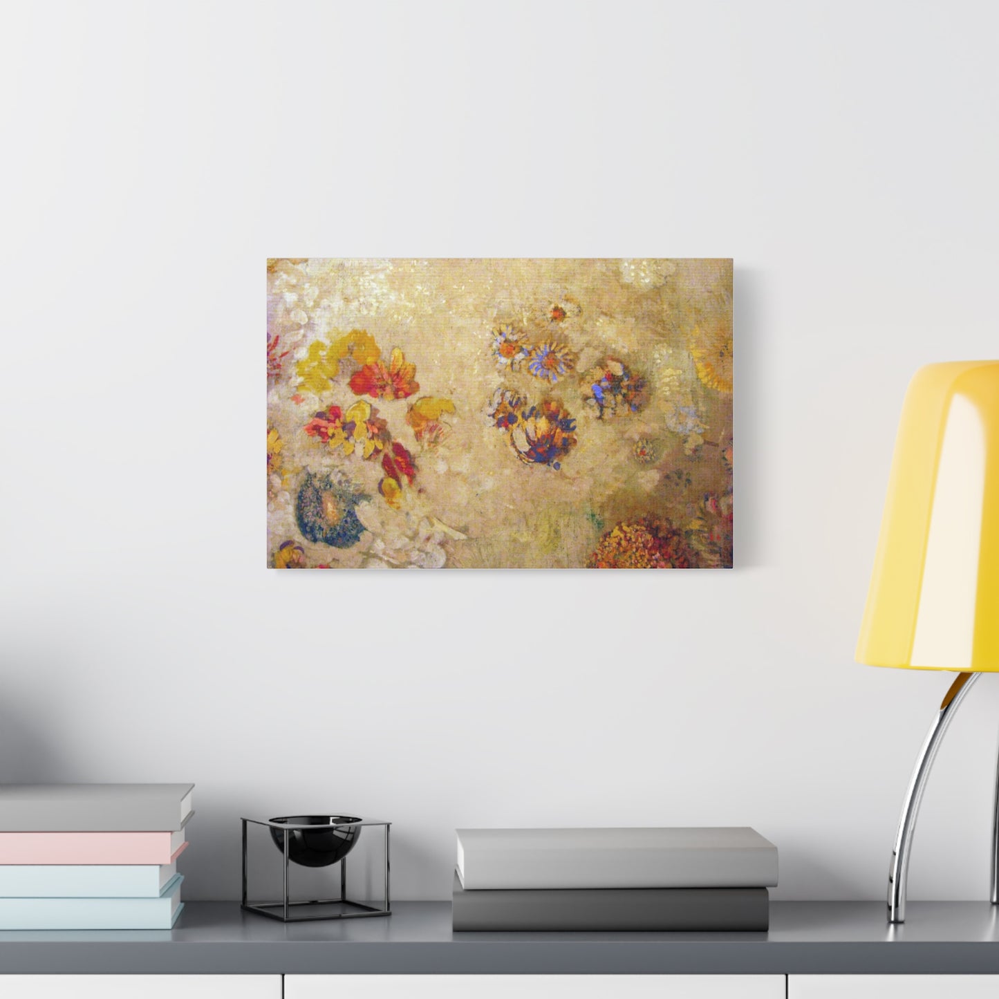 Andrevanb Panneau Décoratif by Odilon Redon Matte Canvas Wall Art Print