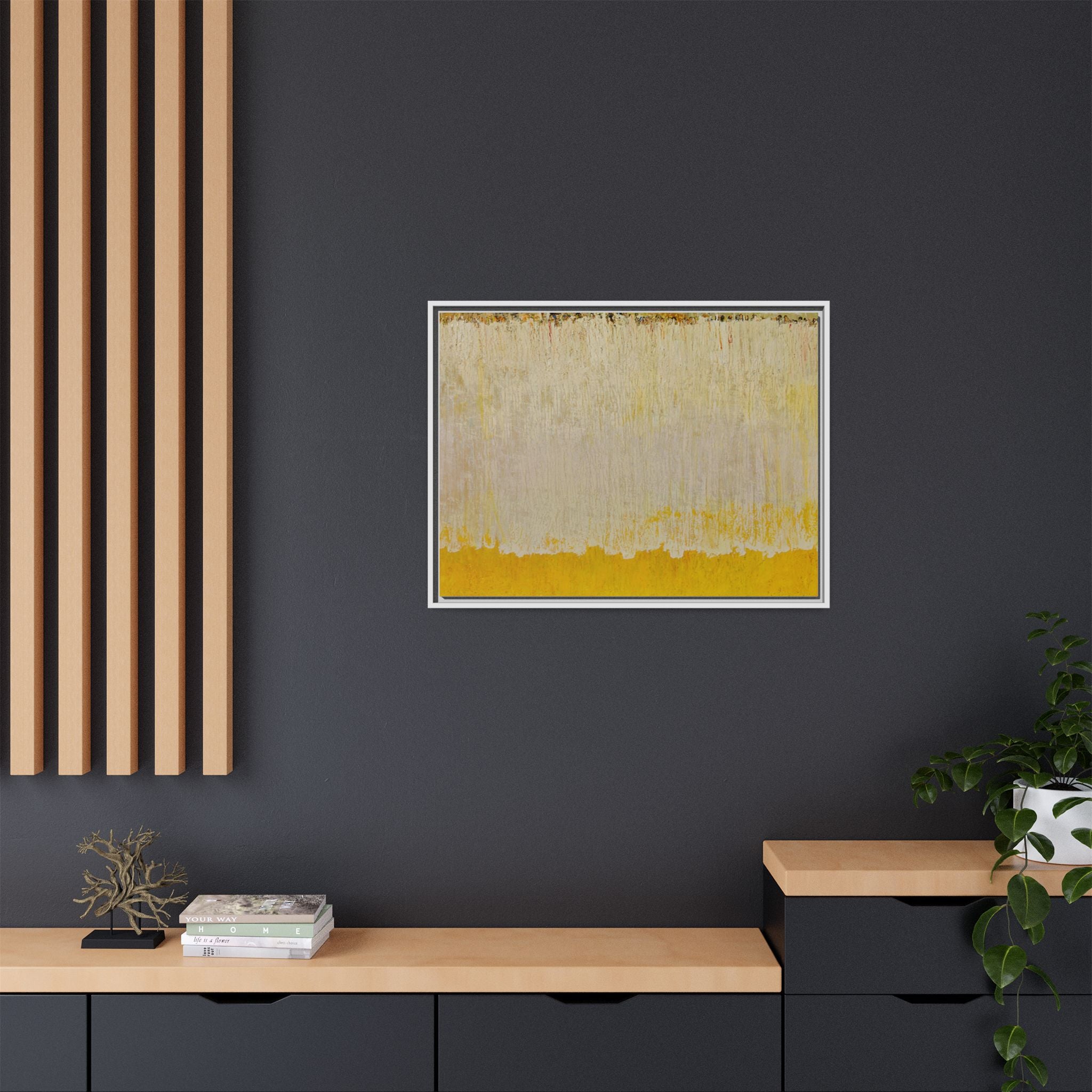 Follow by Christopher Le Brun Matte Framed Canvas Wall Art Print