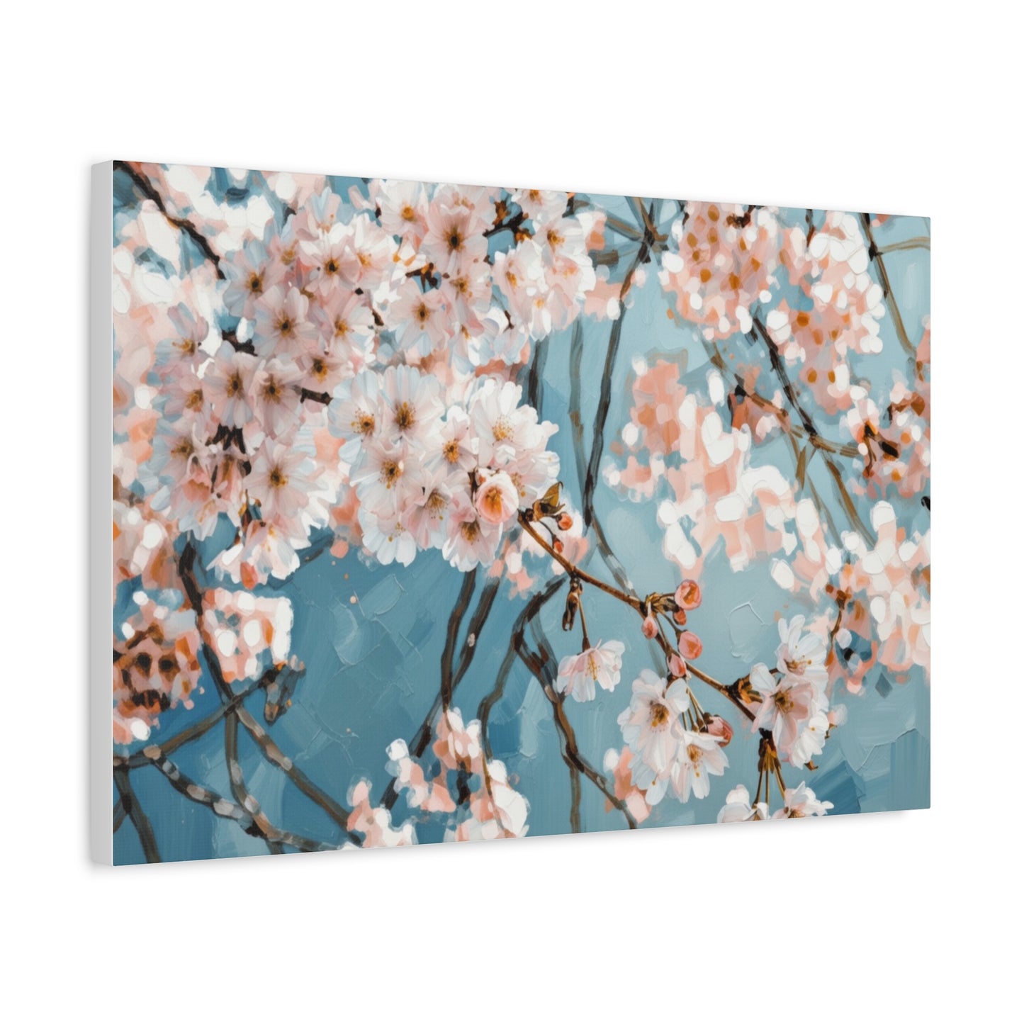 Cherry Blossom Matte Canvas Wall Art – Stretched 1.25"
