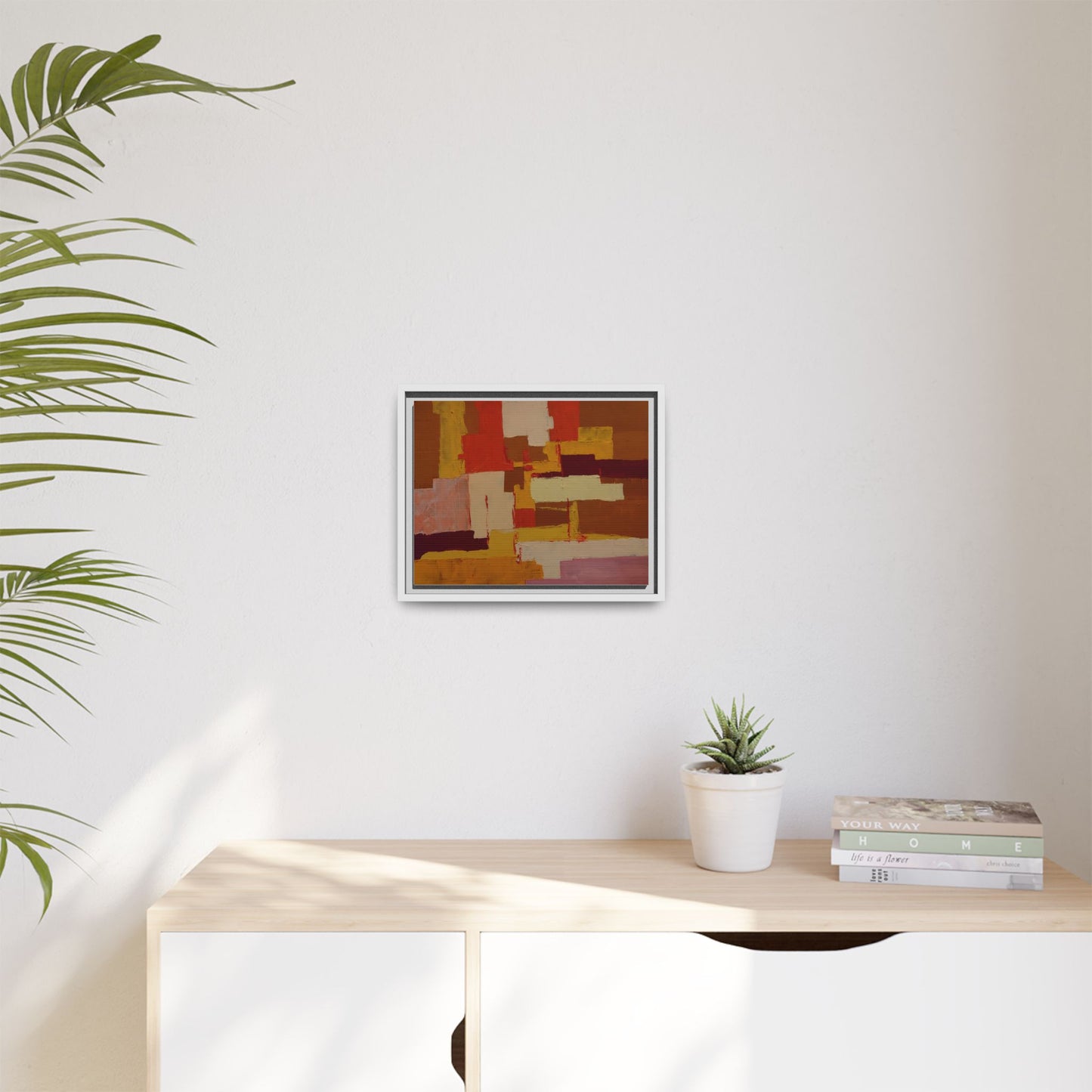 Tableau Confusion by Nicolae Calancea Framed Canvas Wall Art Print