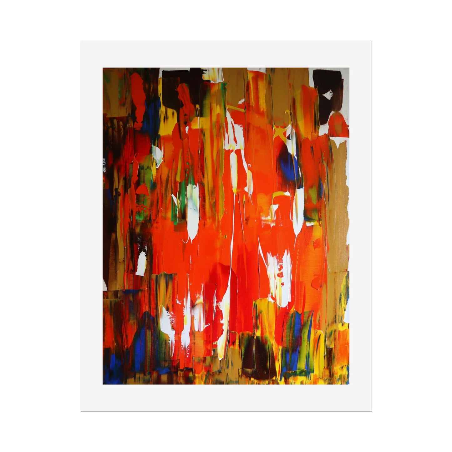 Burn baby burn by Norman Barrett Wall Art Print
