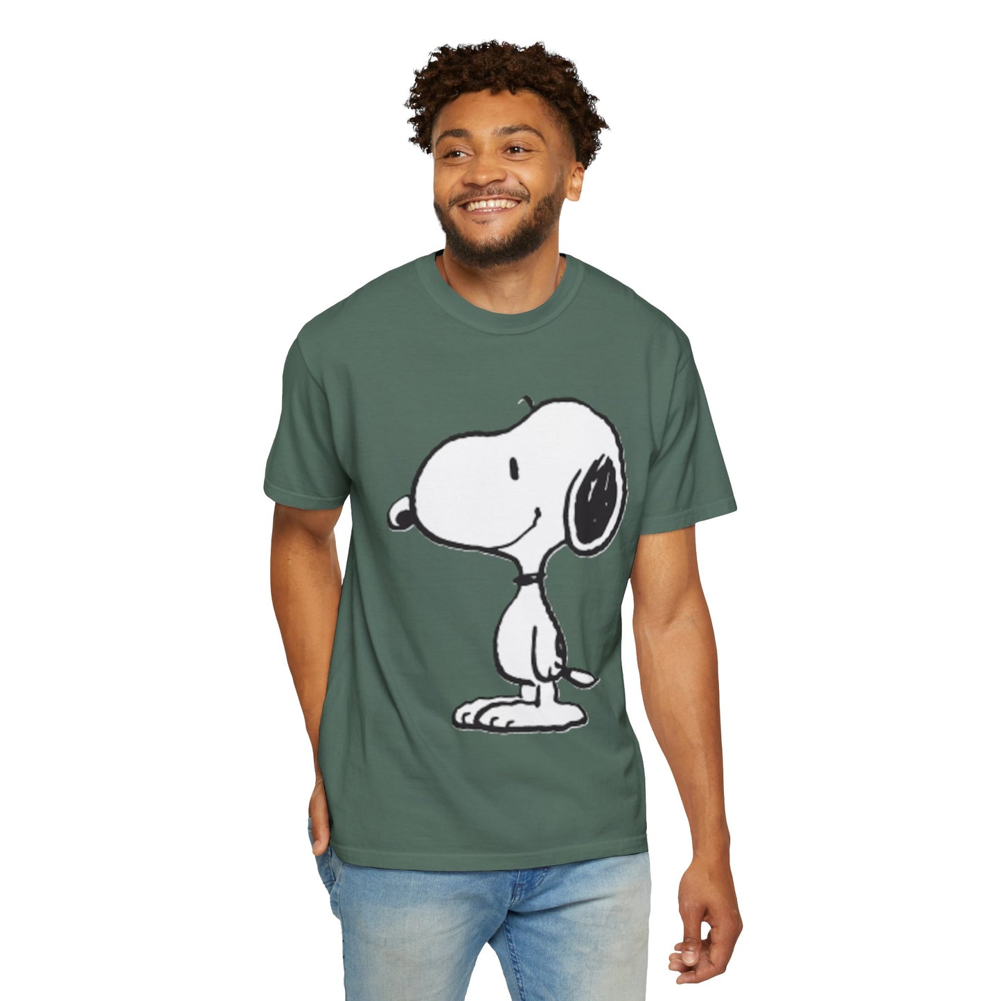 Classic Snoopy Unisex Garment-Dyed T-shirt