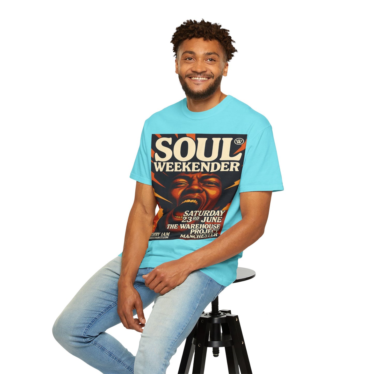 Soul Weekender T-Shirt — Vintage Music Poster Tee